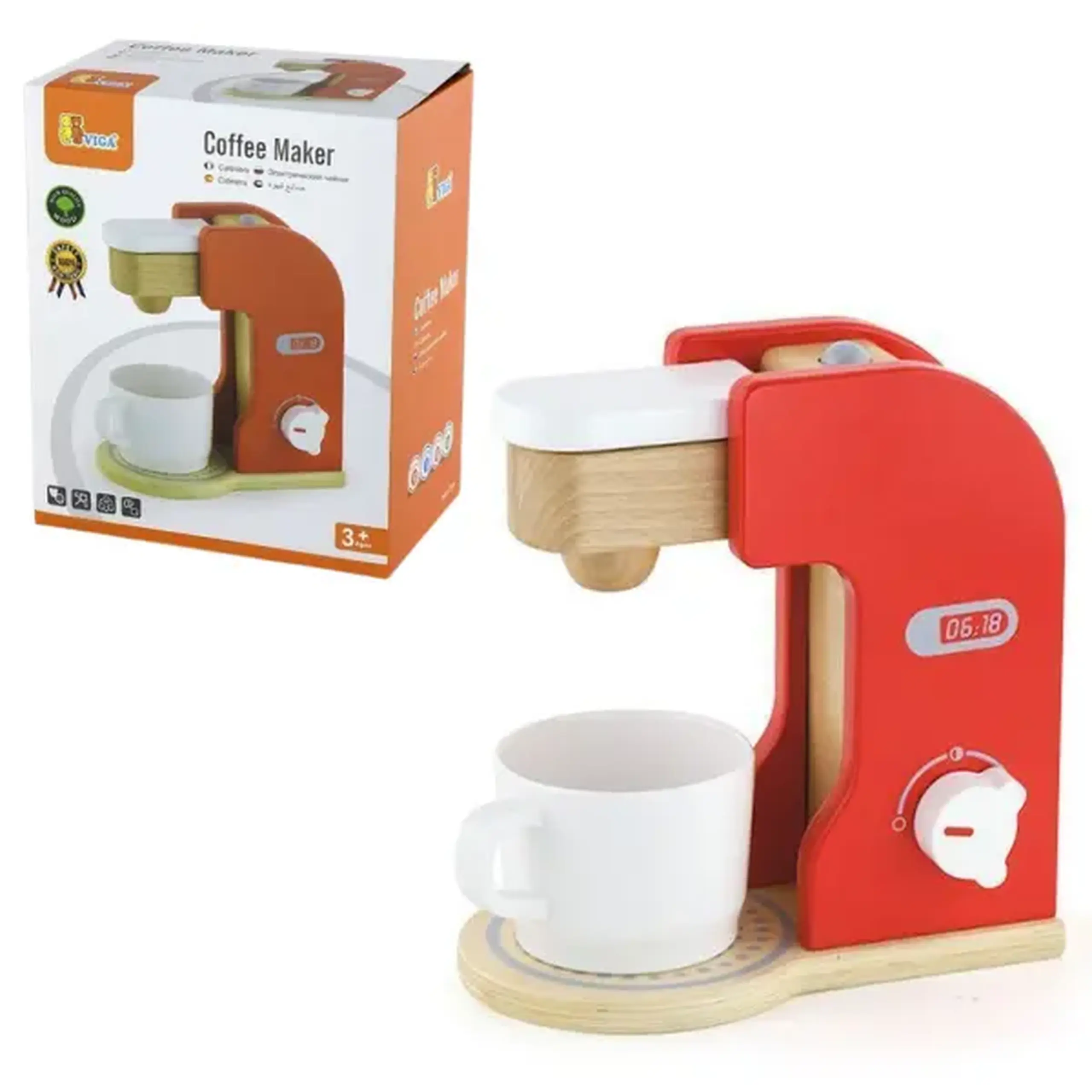 Jucărie de lemn - Cafetieră