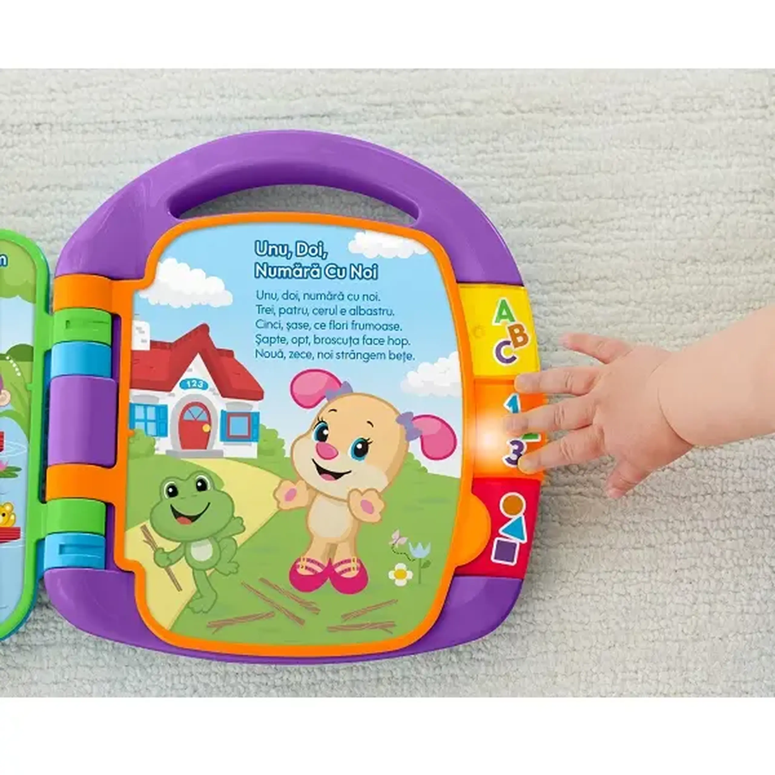 Fisher-Price Cărticica Muzicală cu poezii (ro.)