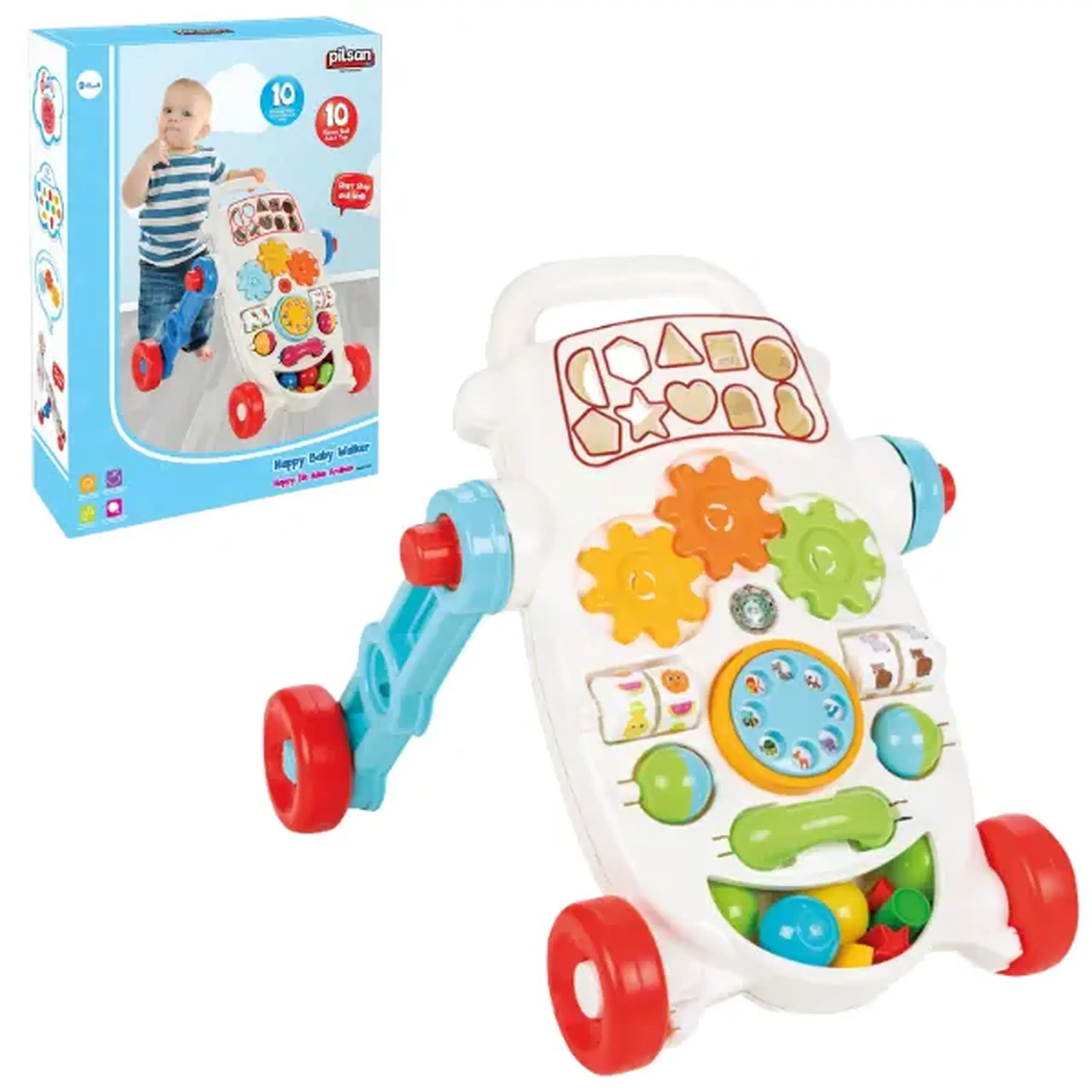 Walker interactiv Pilsan, albastru