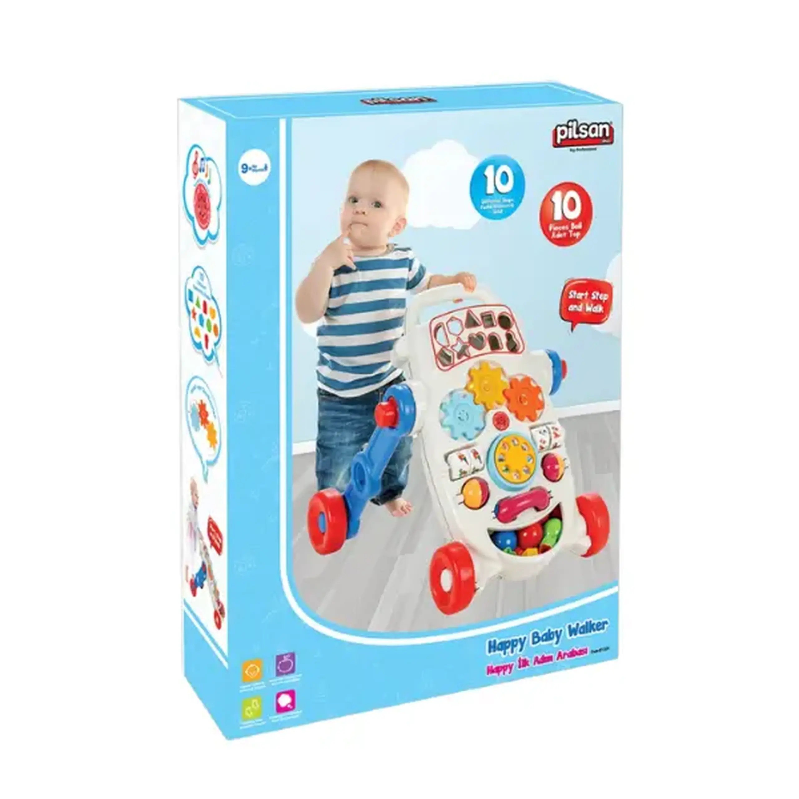 Walker interactiv Pilsan, albastru