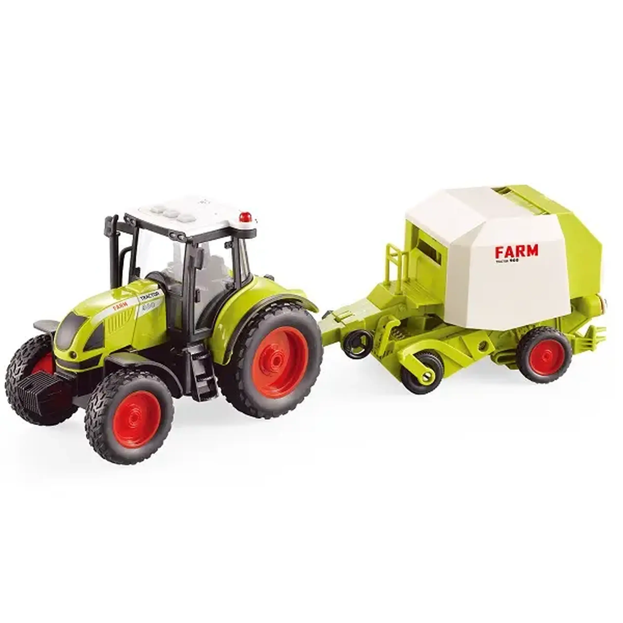 1:16 Tractor cu fricțiune "Trailered Farm Tractor" (lumina / sunet)