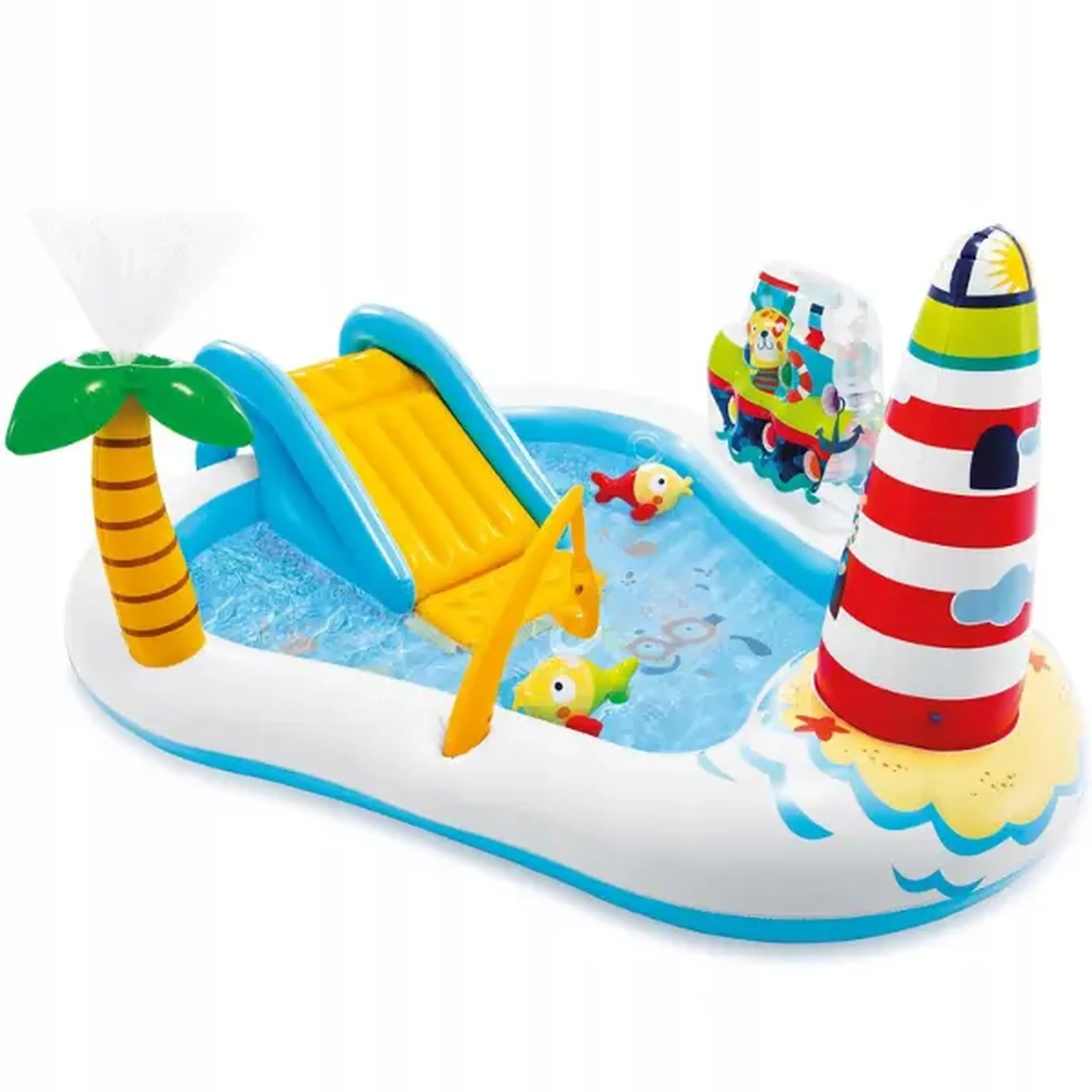 INTEX Centrul de joacă gonflabil “Pescuitul” 218x188x99 cm, 182 L, până la 81 kg, 2+