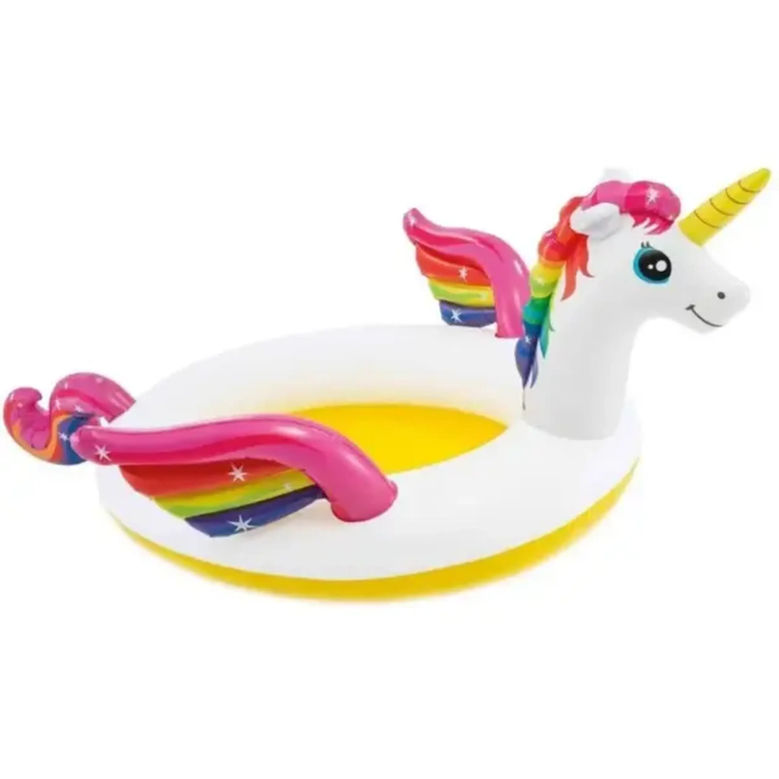 INTEX Piscină gonflabilă pentru copii “Unicorn fermecat” 272x193x104 cm, 335 L, 2+