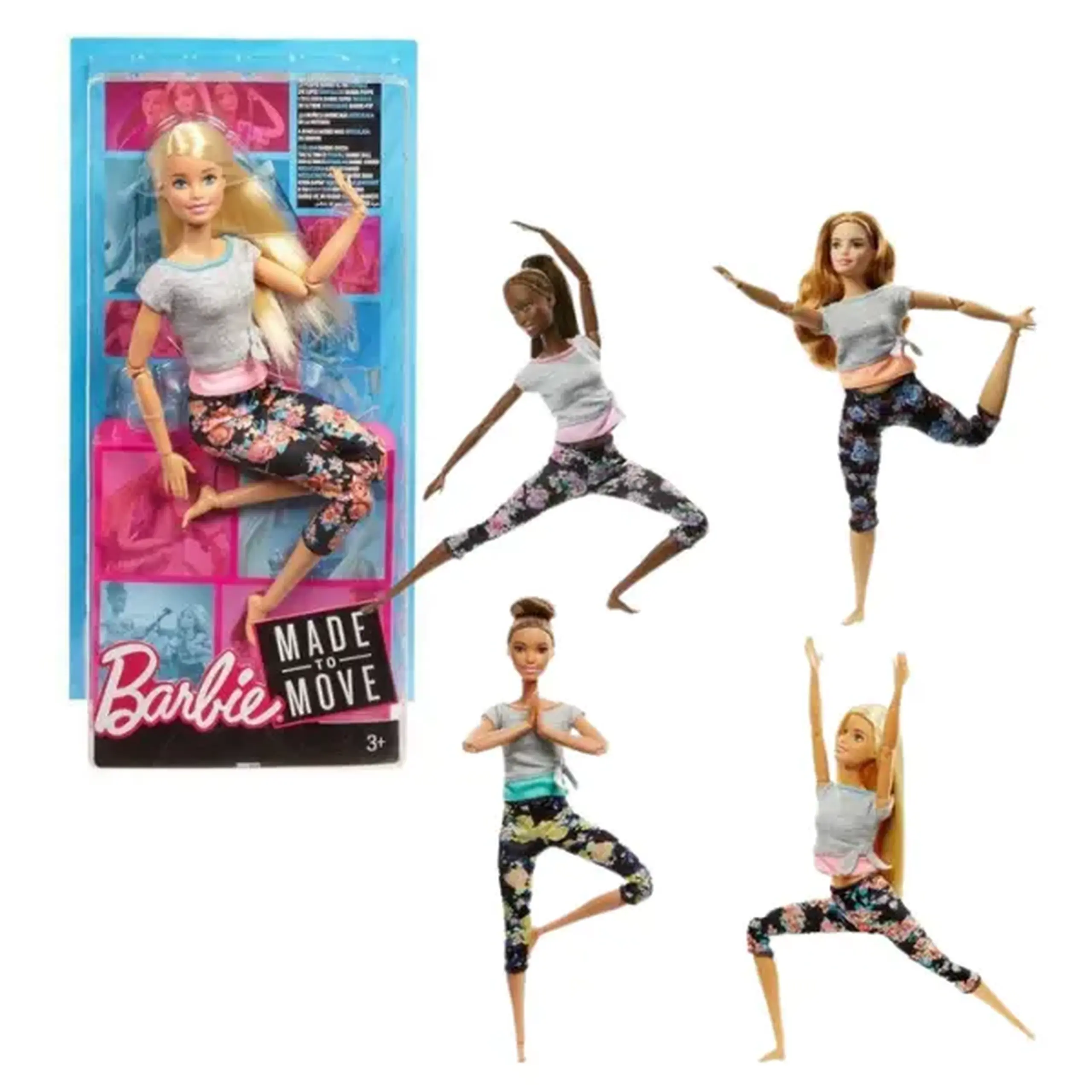 Păpușa Barbie "Made to Move"