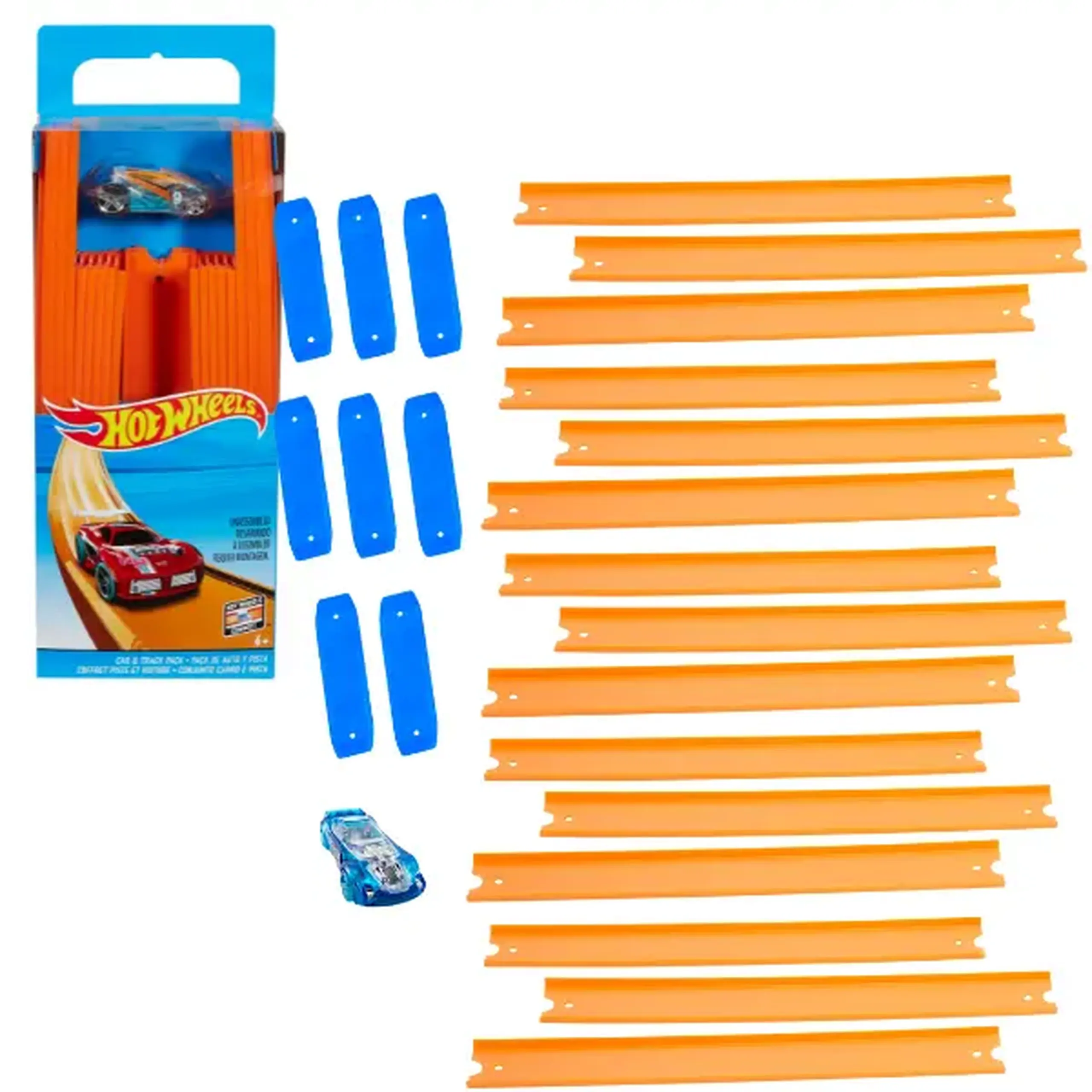Hot Wheels Set elemente suplimentare p/u pista cu masinuta de baza