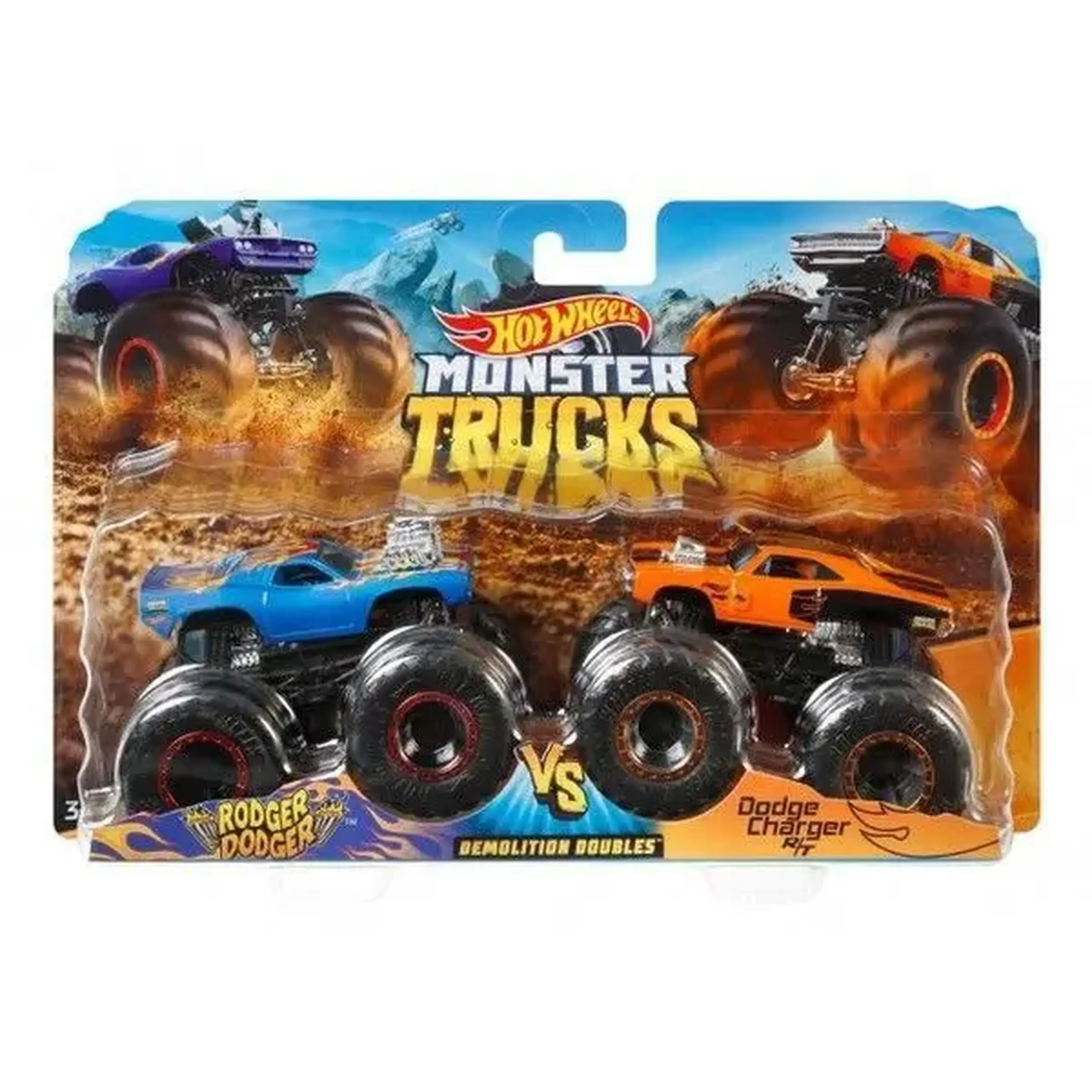 Hot Wheels "Monster Trucks" set 2 mașini (as).