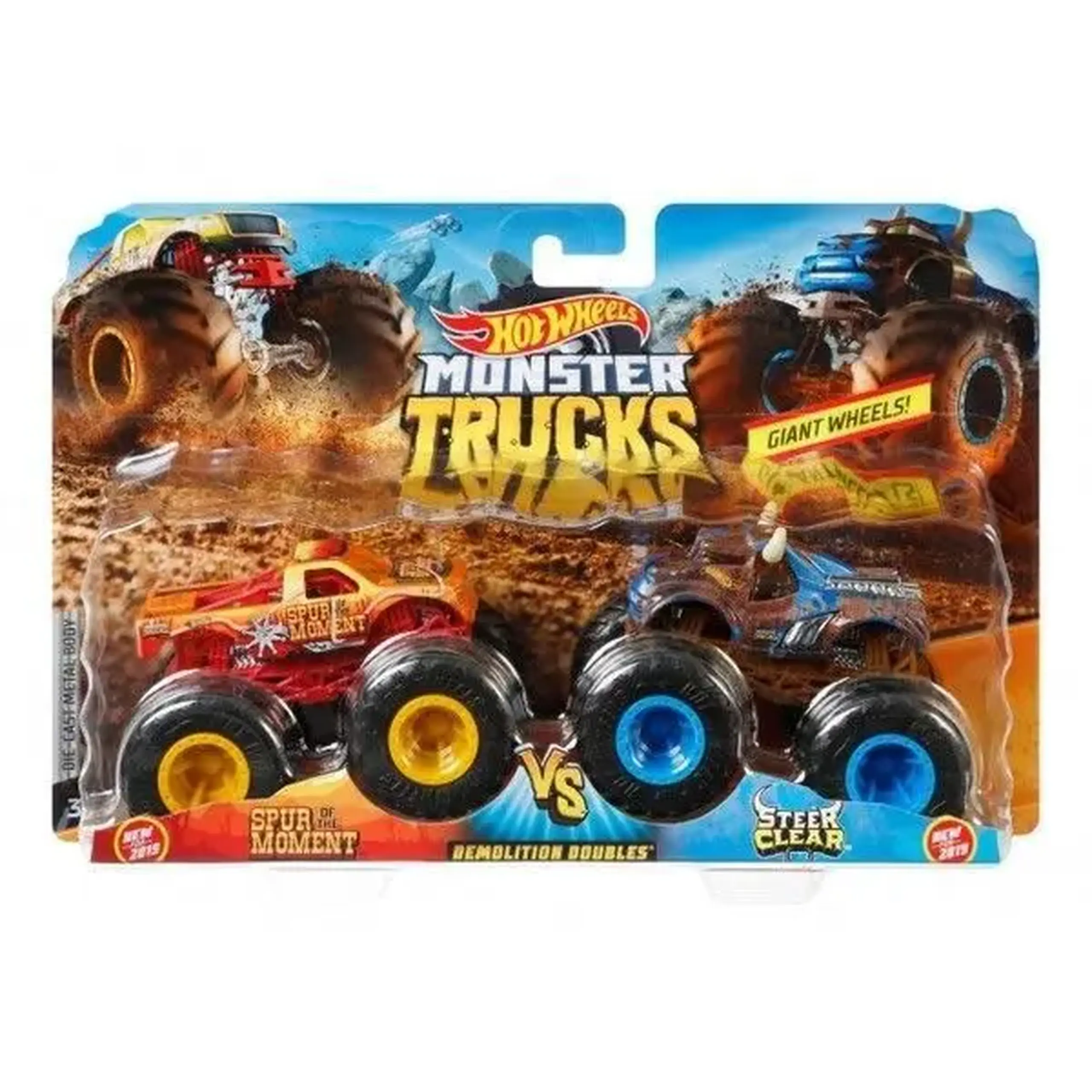 Hot Wheels "Monster Trucks" set 2 mașini (as).