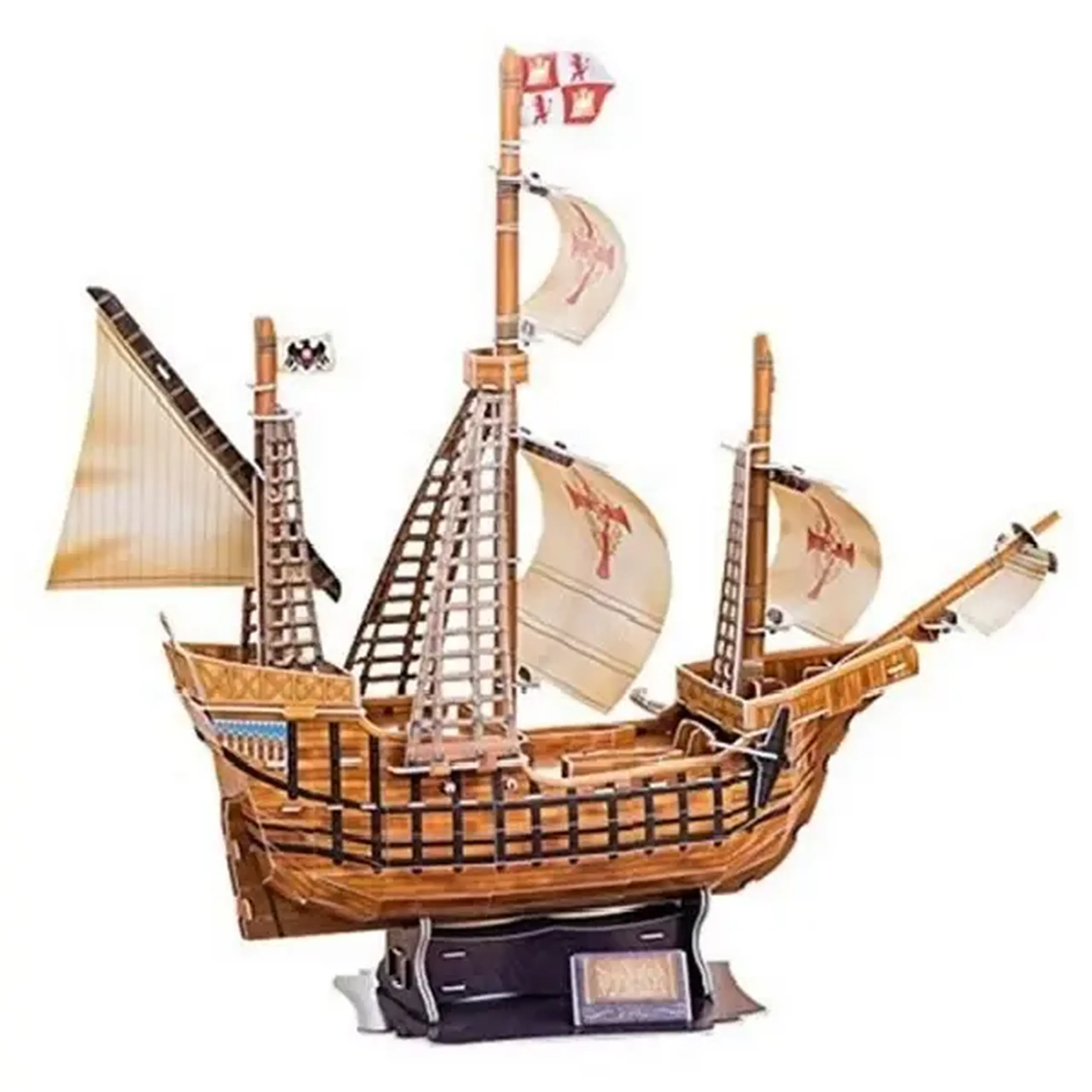 3D puzzle Corabia lui Columb „Santa Maria”, 113 elemente