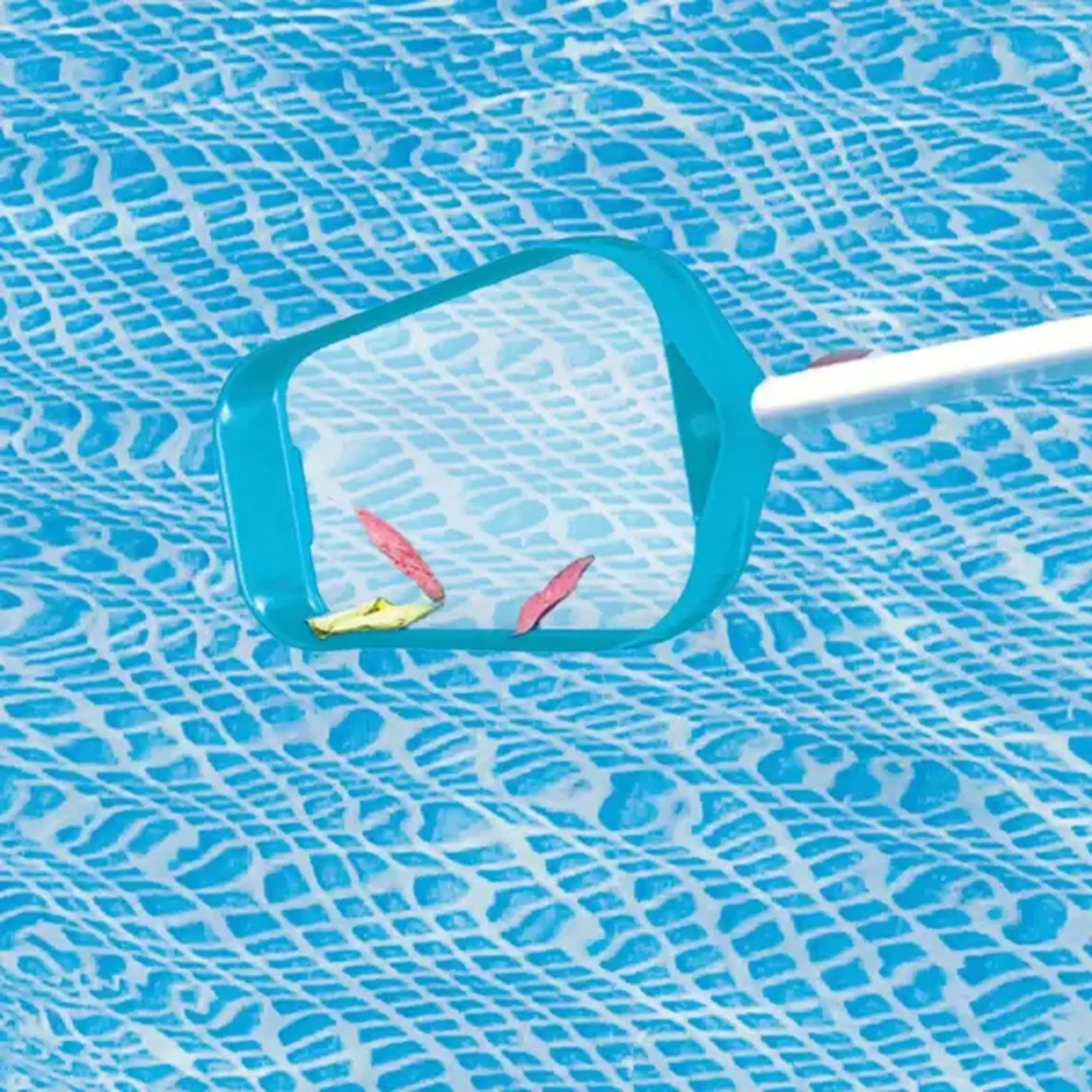 INTEX Set de curățare a piscinei: mâner telescopic de 239 cm, plasă, duză cu pungă