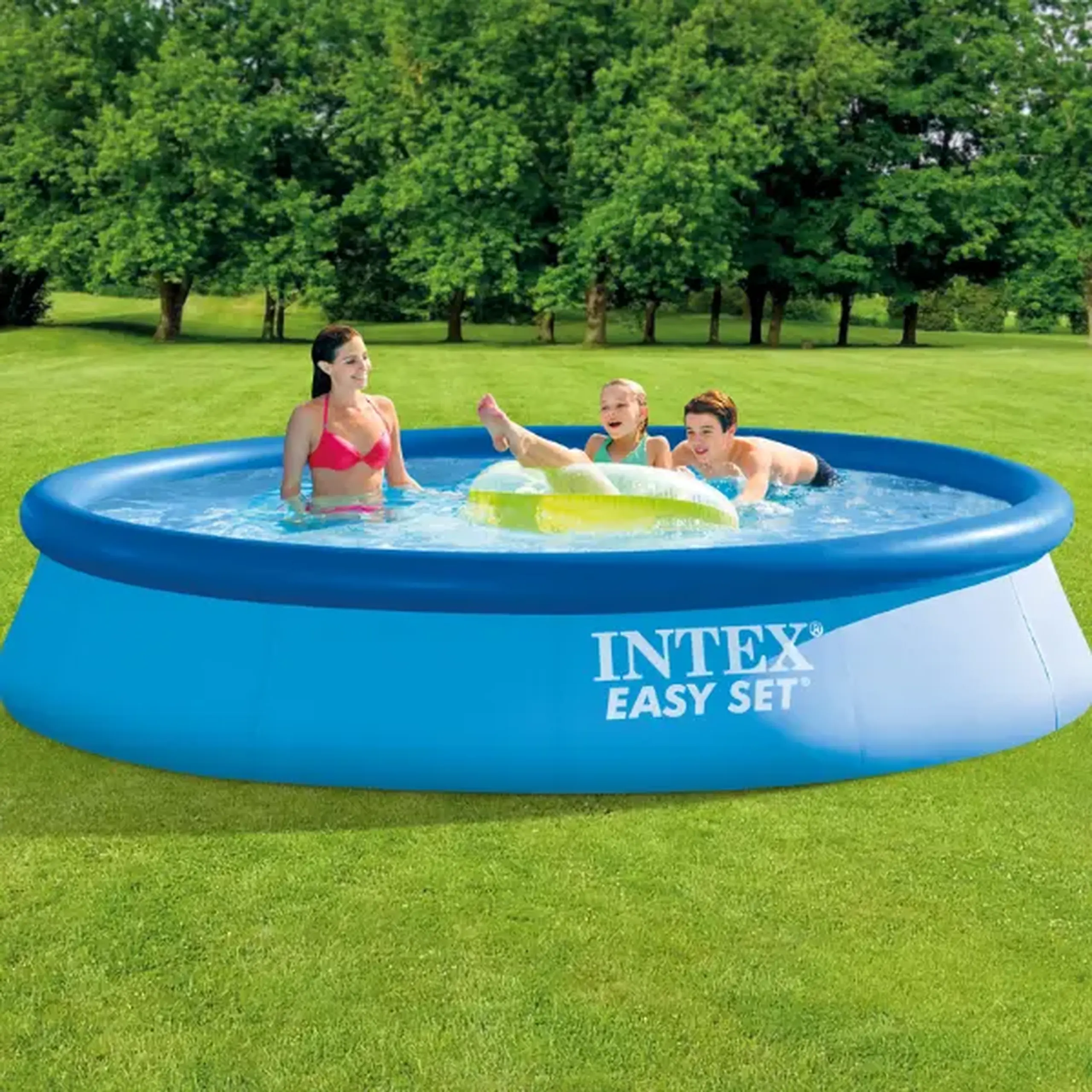 INTEX Piscină gonflabilă Easy Set 396х84 cm, 7290 L