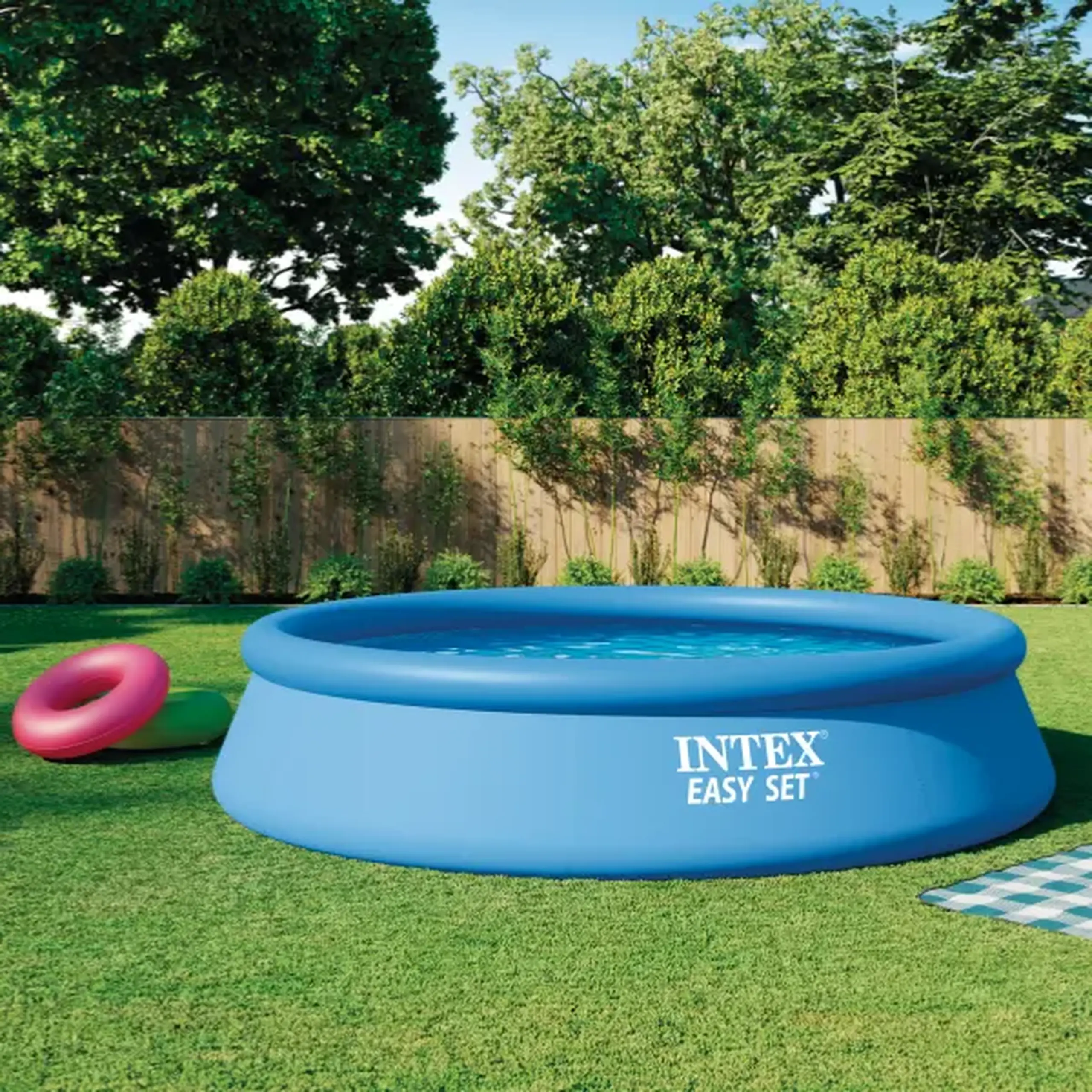 INTEX Piscină gonflabilă Easy Set 396х84 cm, 7290 L