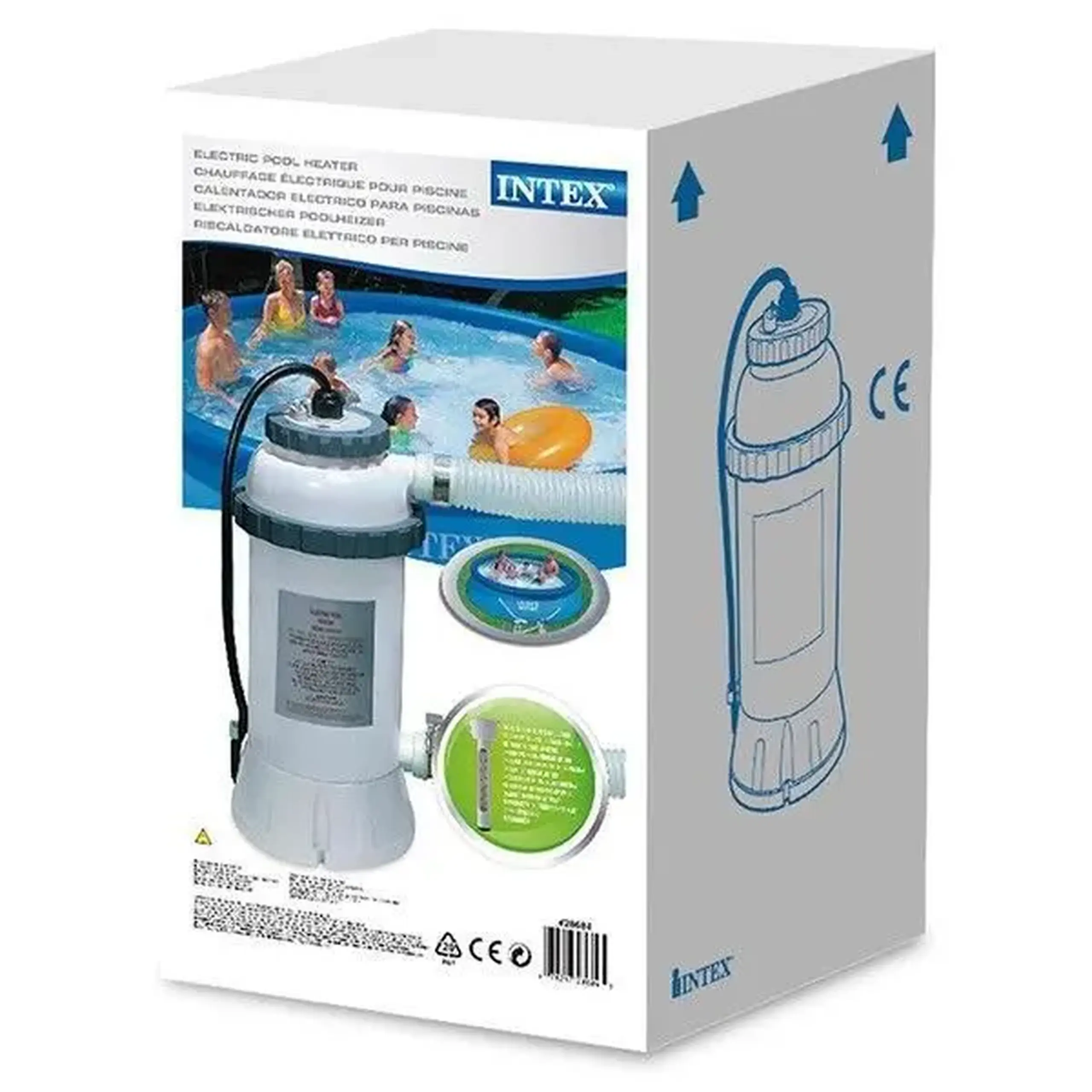 INTEX Încălzitor electric 220V a apei în piscine cu diametrul pînă la 457 cm, consum 3 kW