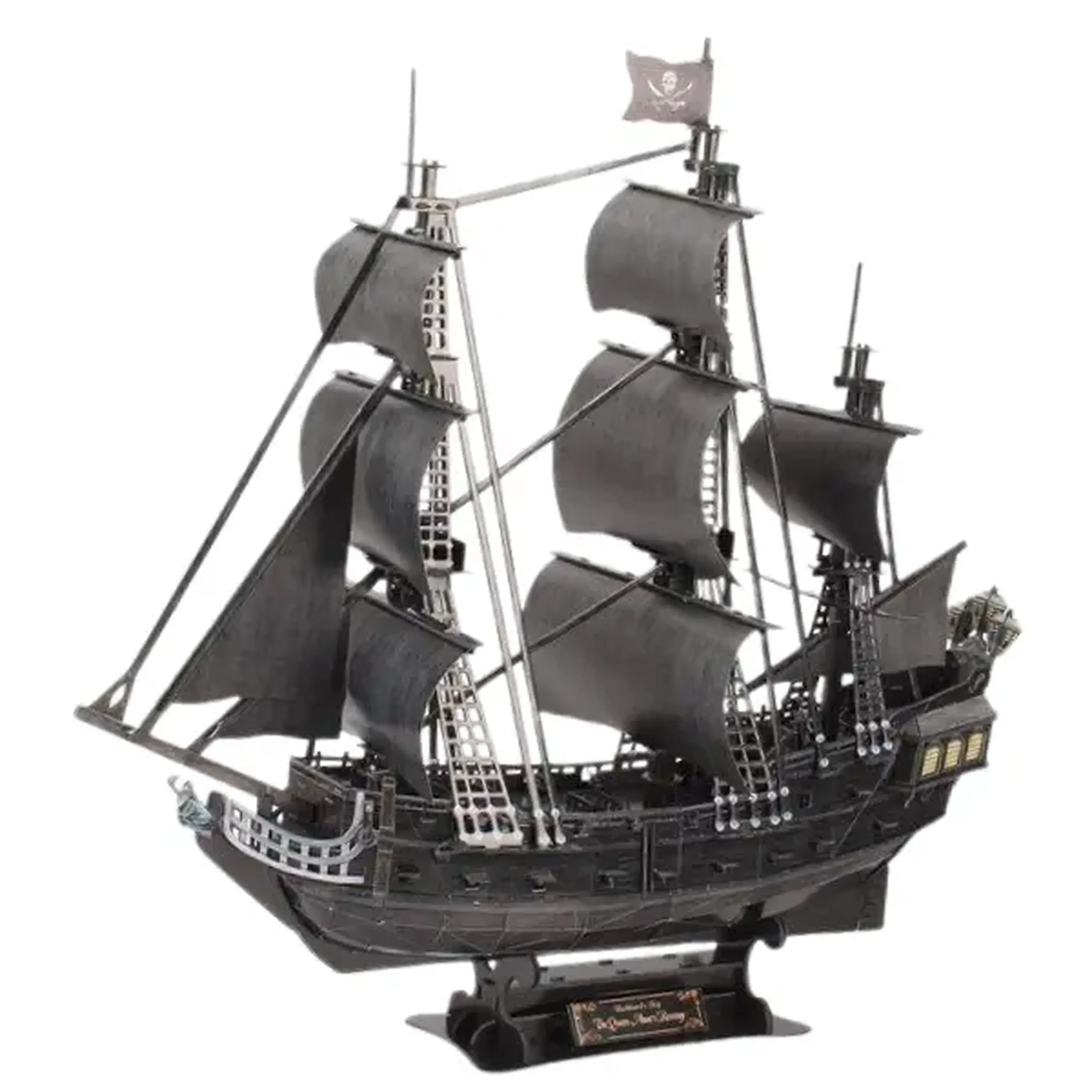 3D puzzle Corabie de pirați “Răzbunarea Reginei Anne”, 328 elemente