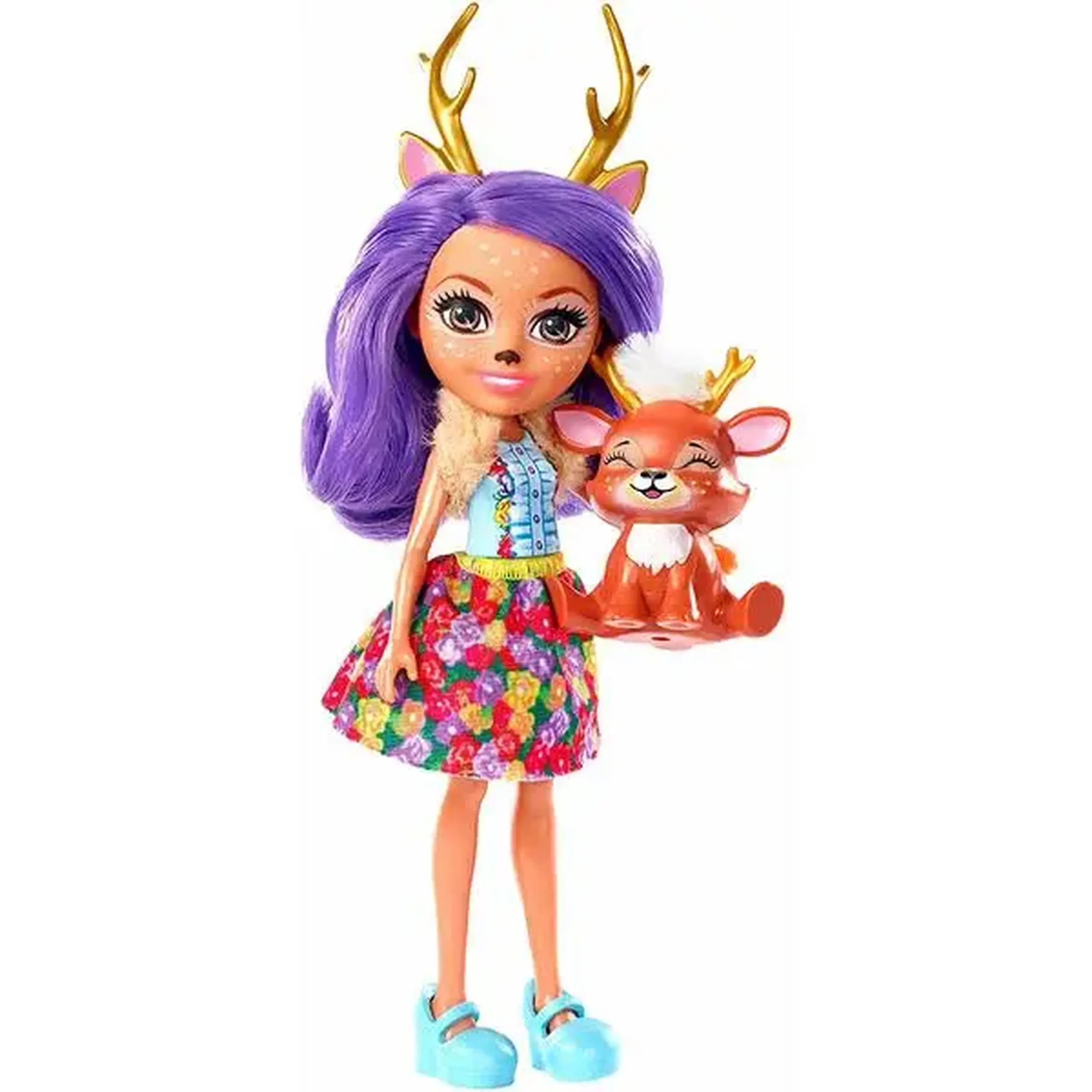Papusa Enchantimals "Cerbita Danessa & Sprint"