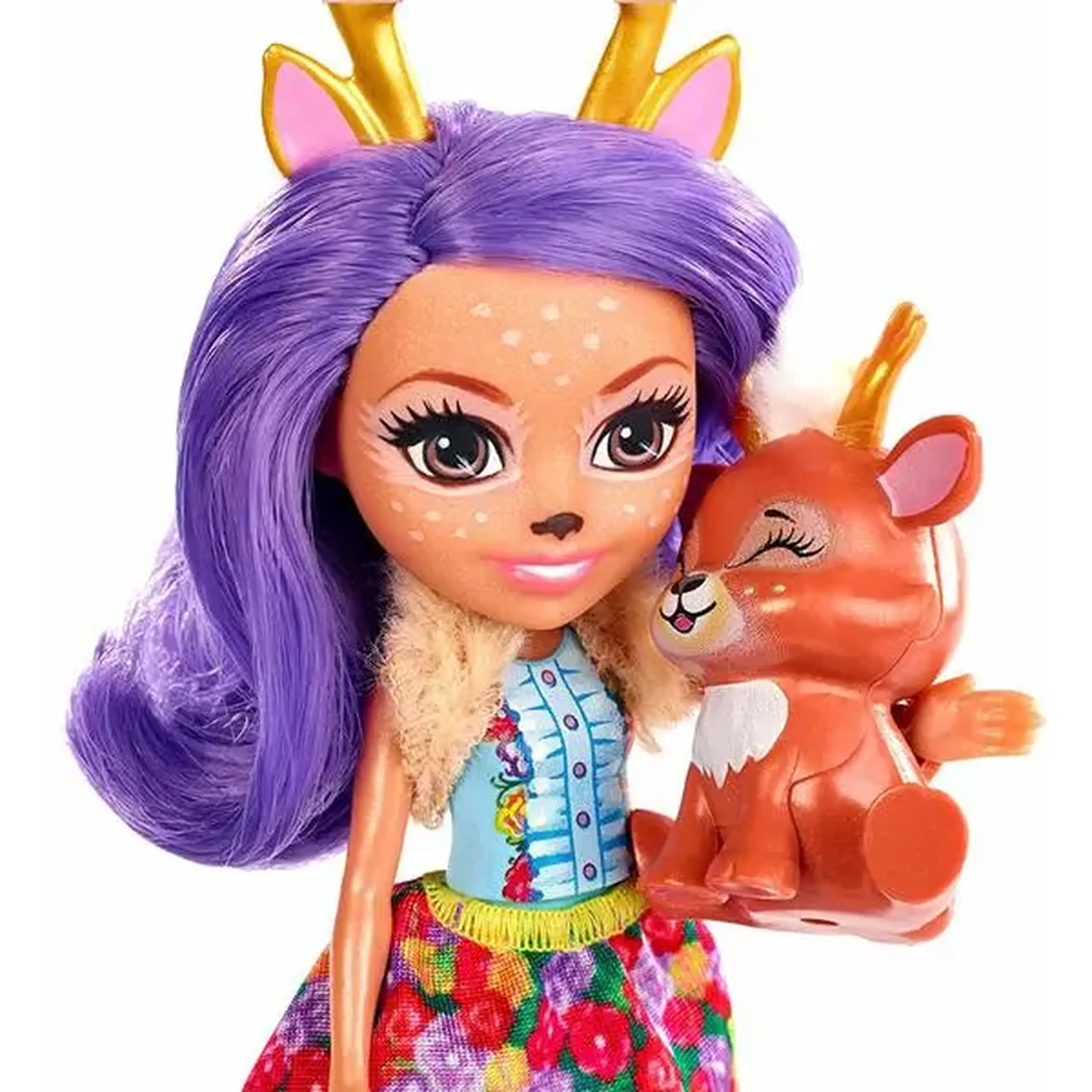 Papusa Enchantimals "Cerbita Danessa & Sprint"