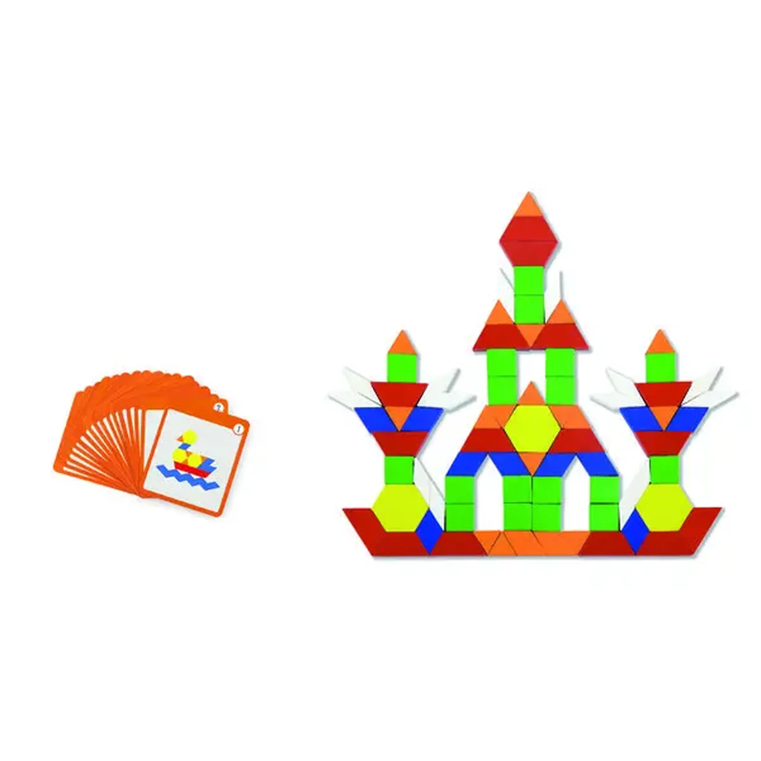 Magnetic Geometric Block 102pcs Set