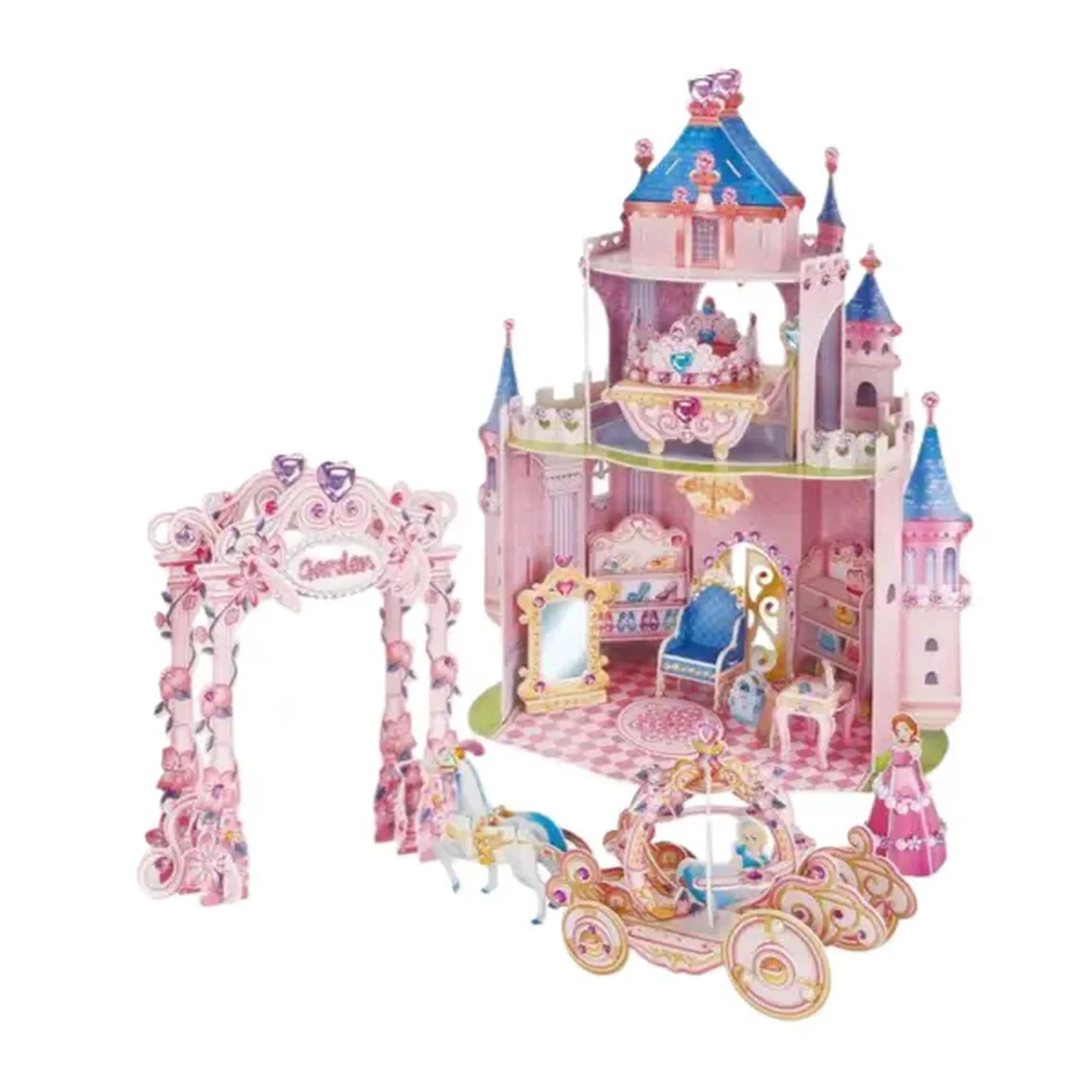 3D puzzle “Grădina Secretă a Prințesei”, 92 elemente