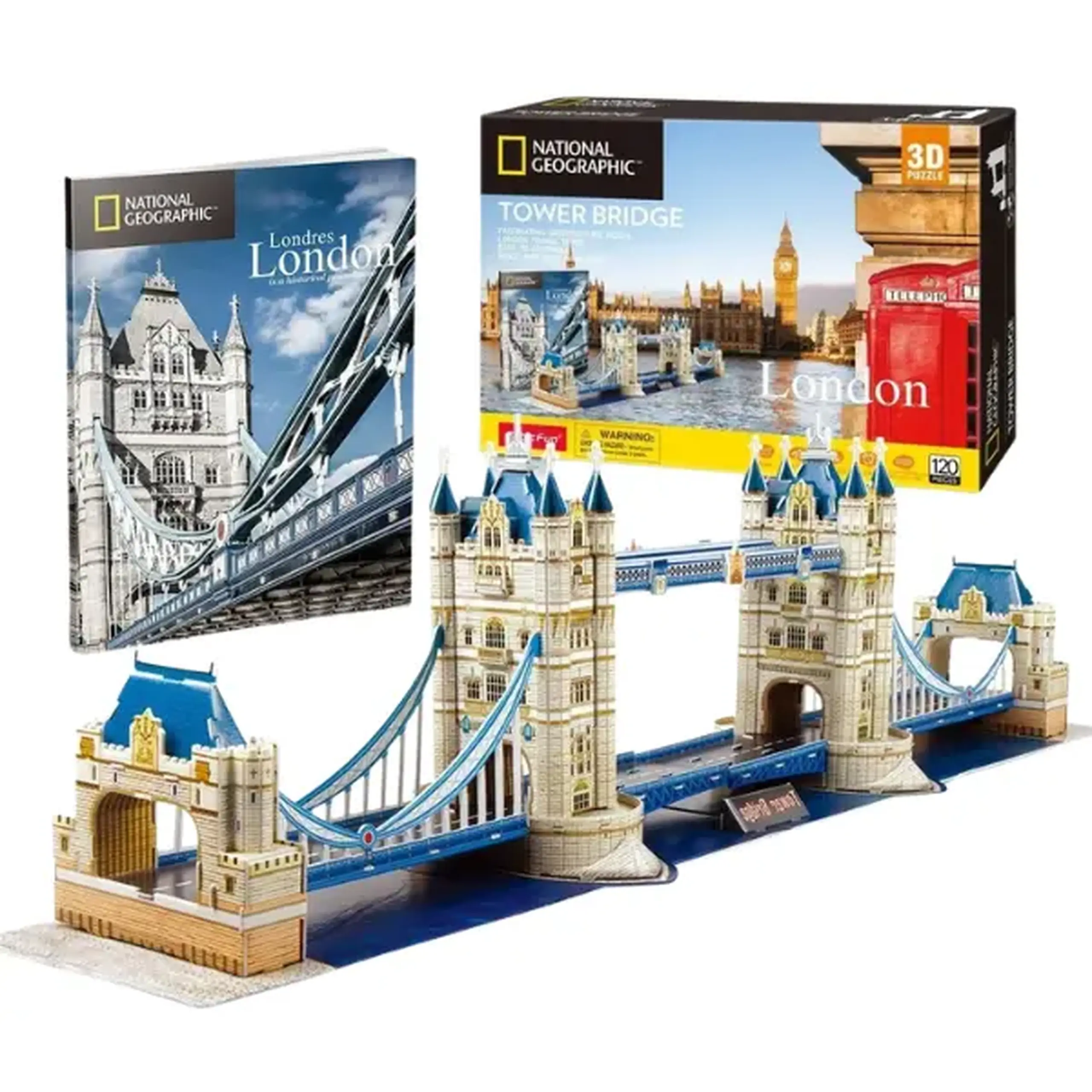 3D puzzle “Podul Turnului”, 120 elemente