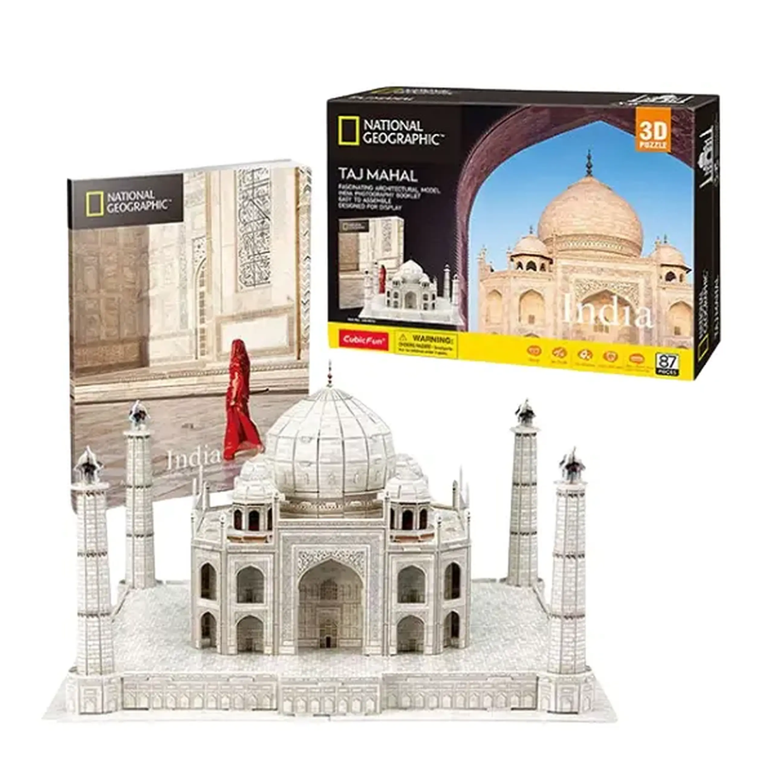 3D puzzle “Taj Mahal”, 87 elemente