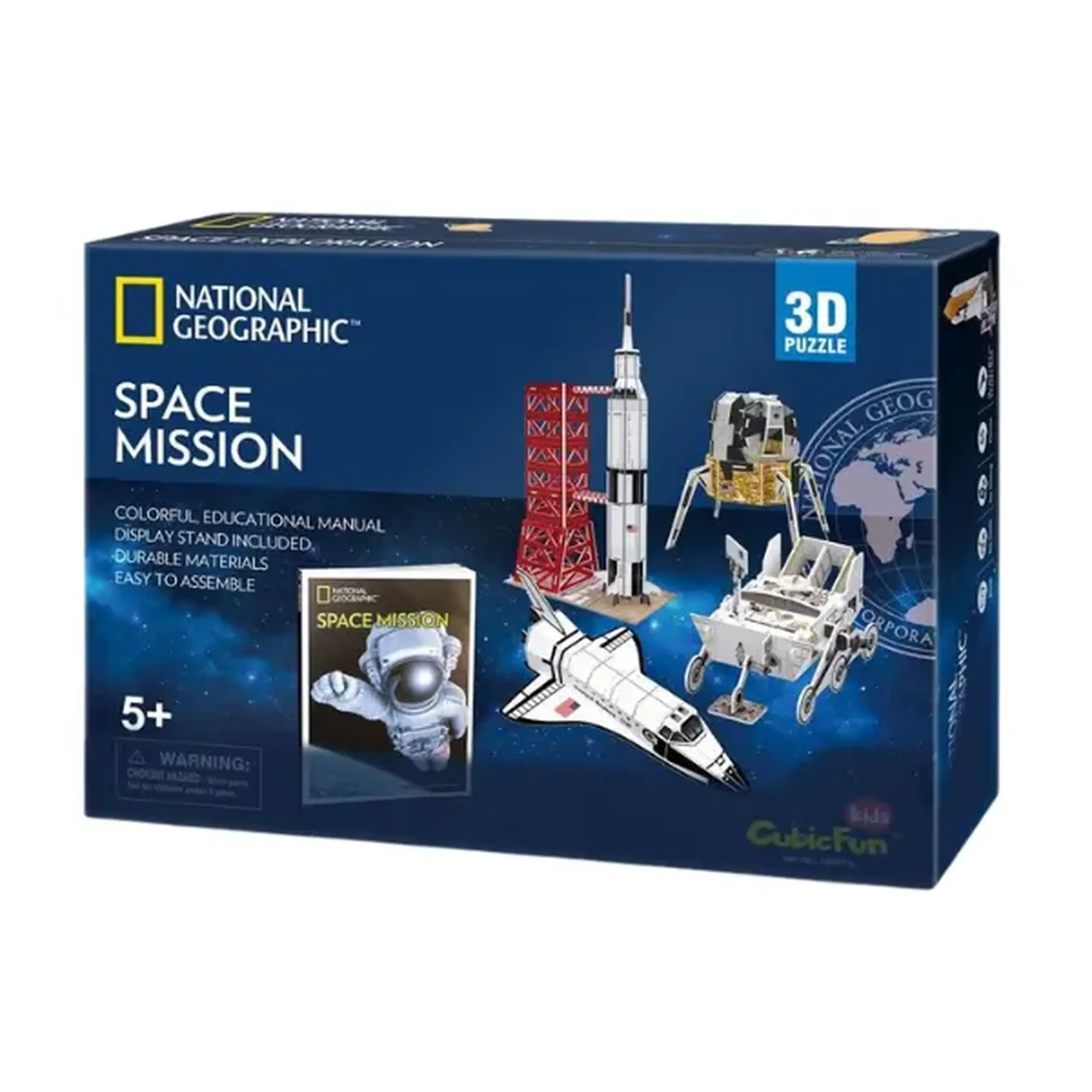 3D puzzle “Misiune spațială”, 80 elemente