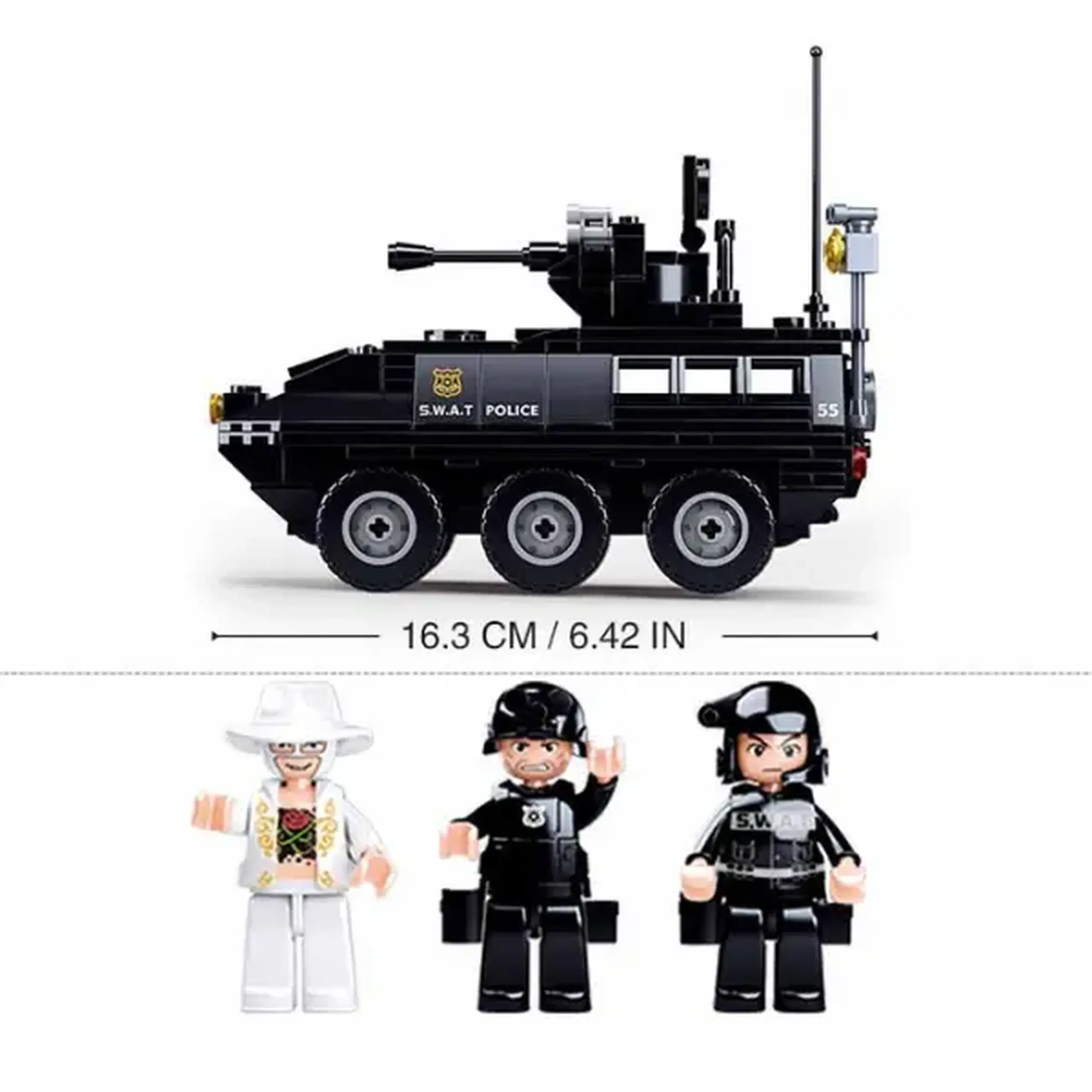 Set de construcție ”Vehicul blindat”, 324 elem.