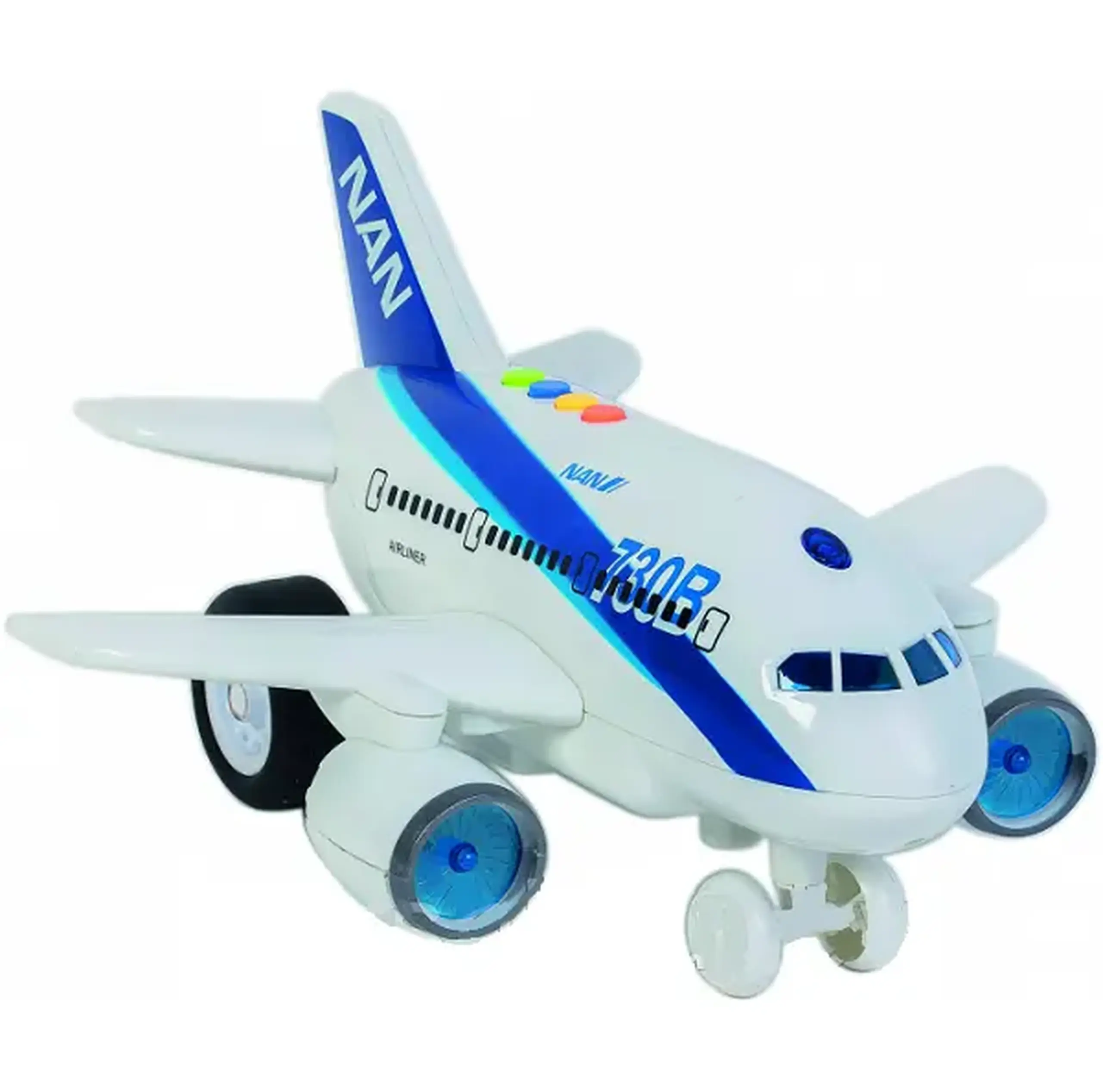 1:120 Avion cu inertie "Planebus 730B" (lumina/sunet)