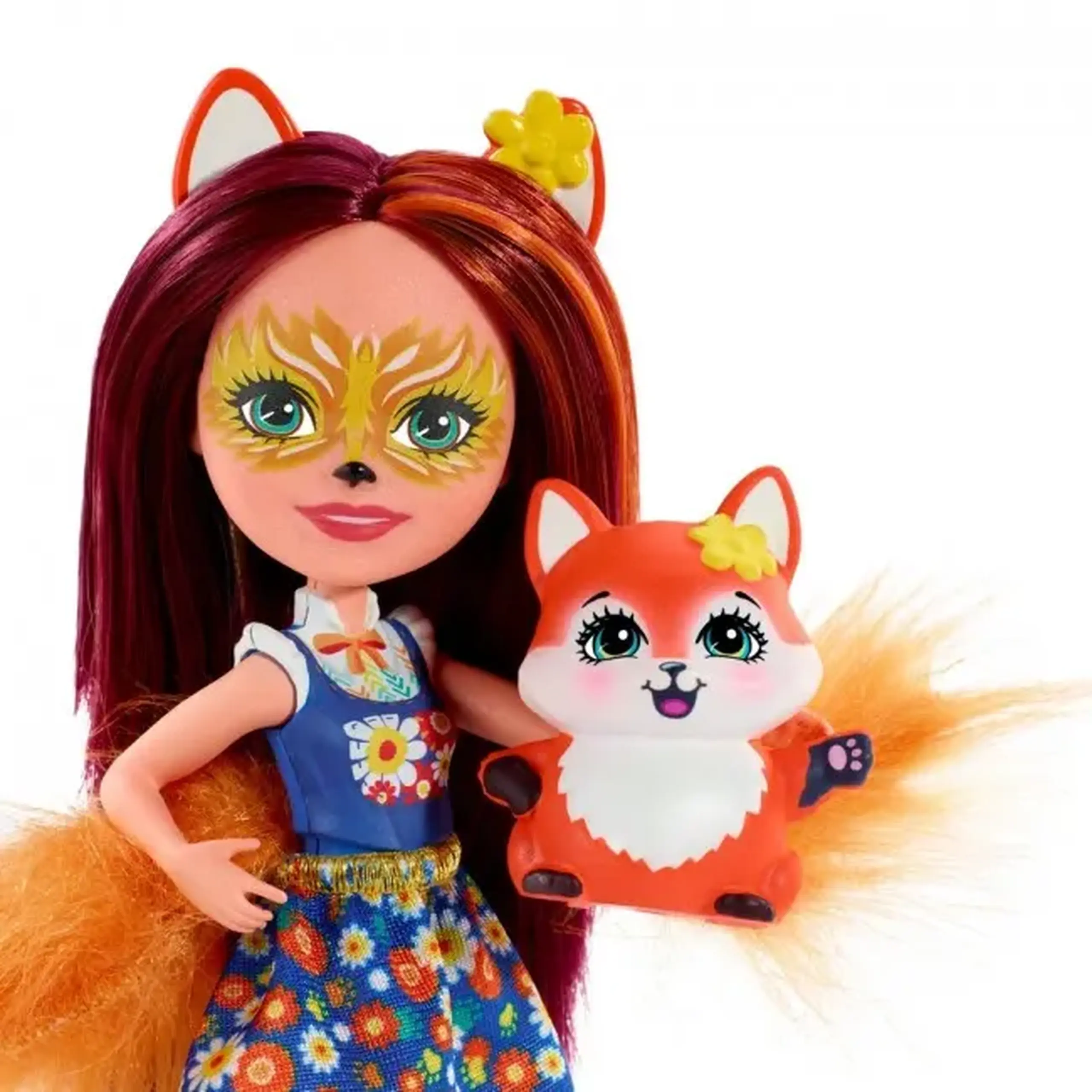 Păpușa Enchantimals "Vulpița Felicity & Flick" (new)