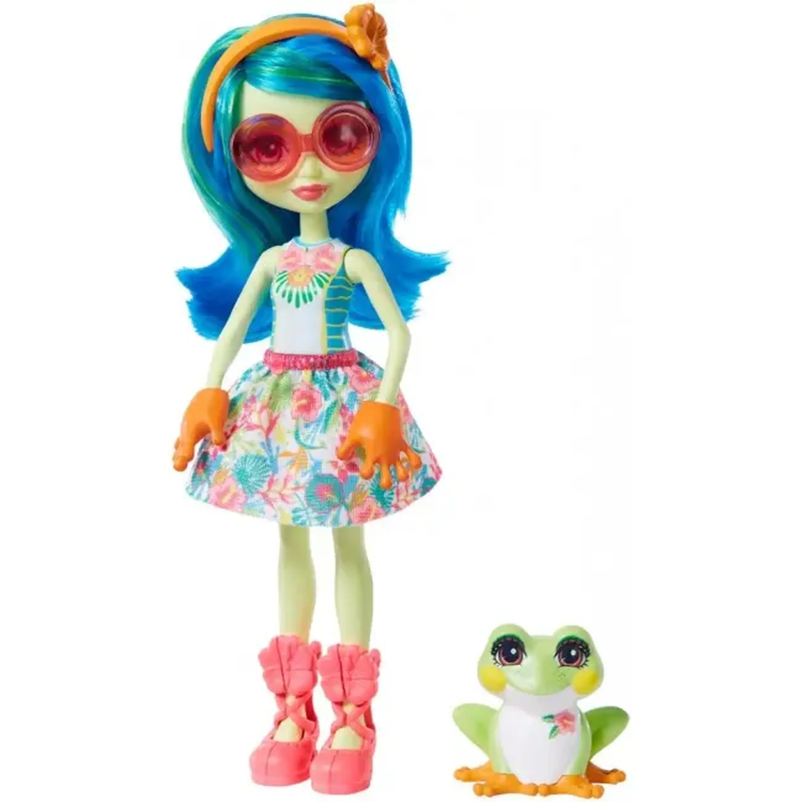 Papusa Enchantimals "Broscuta Tamika & Burst"