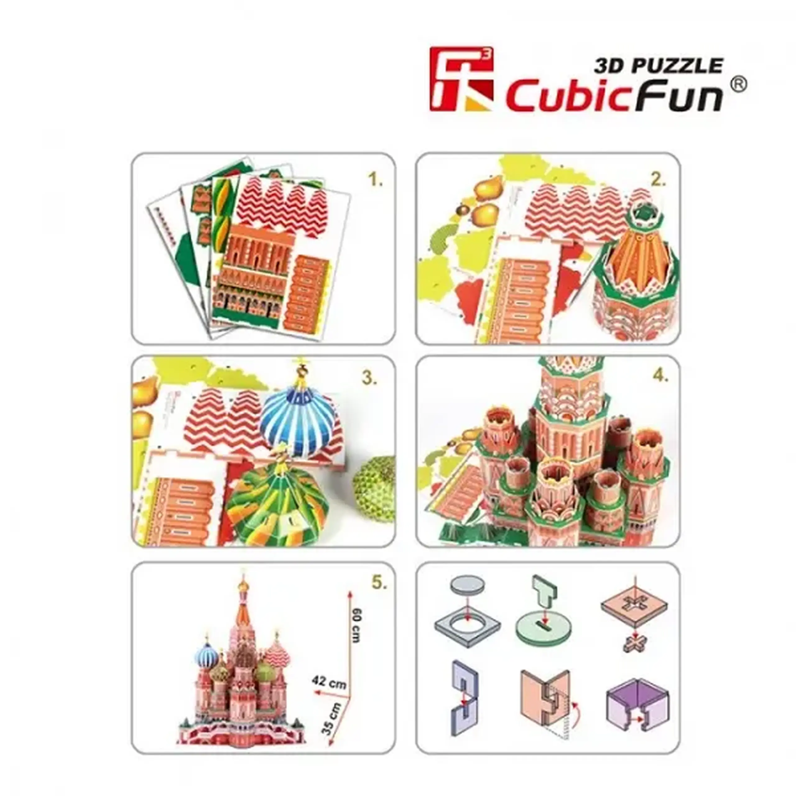 3D PUZZLE St. Basil's Cathedral