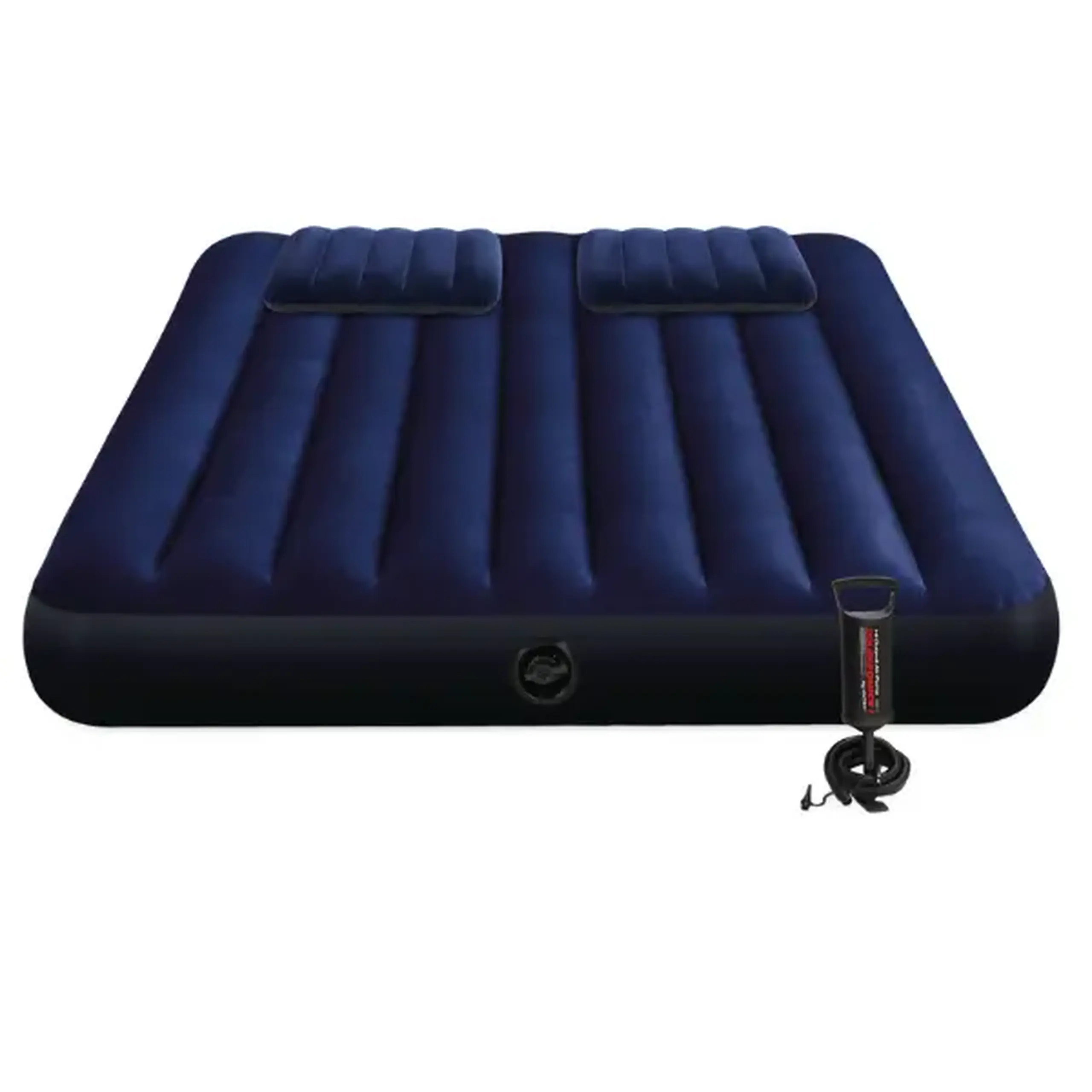 INTEX Saltea gonflabilă "Velur Classic" 152x203x25 cm cu perne și pompă, până la 272 kg