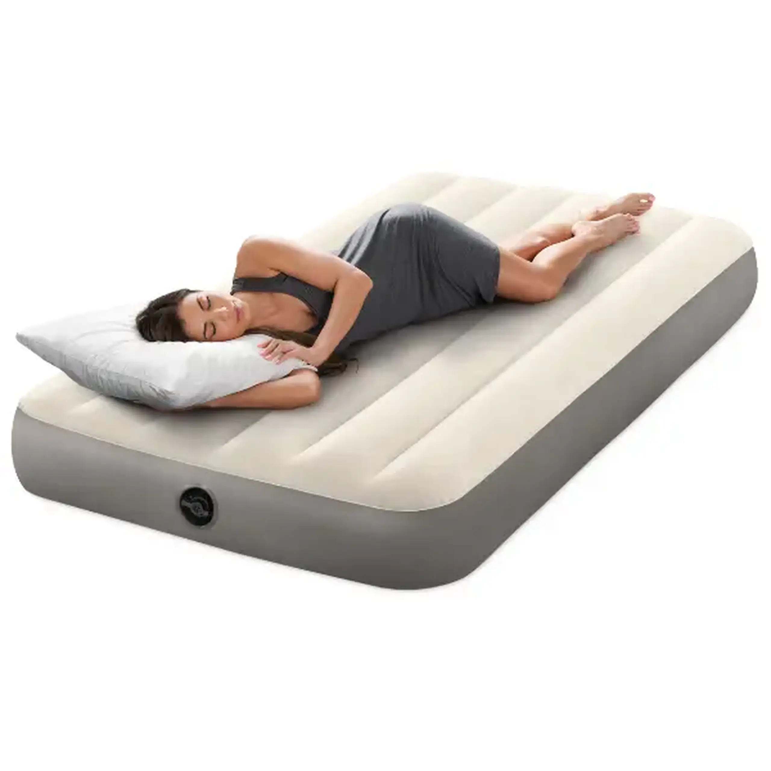 INTEX Saltea gonflabilă “Velur Single-High” 99×191×25 cm, până la 136 kg