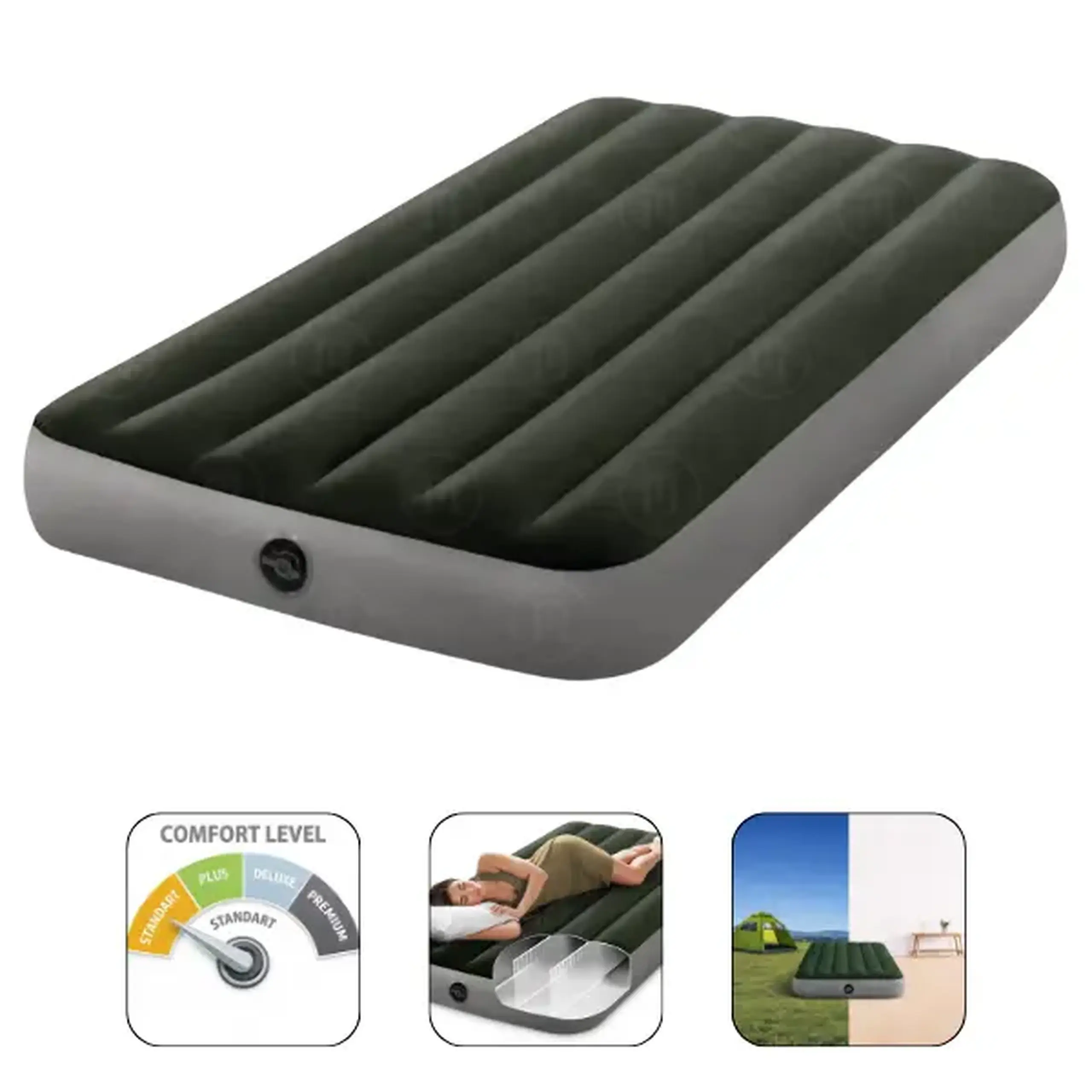 INTEX Saltea VELUR 99×191×25cm, DOWNY