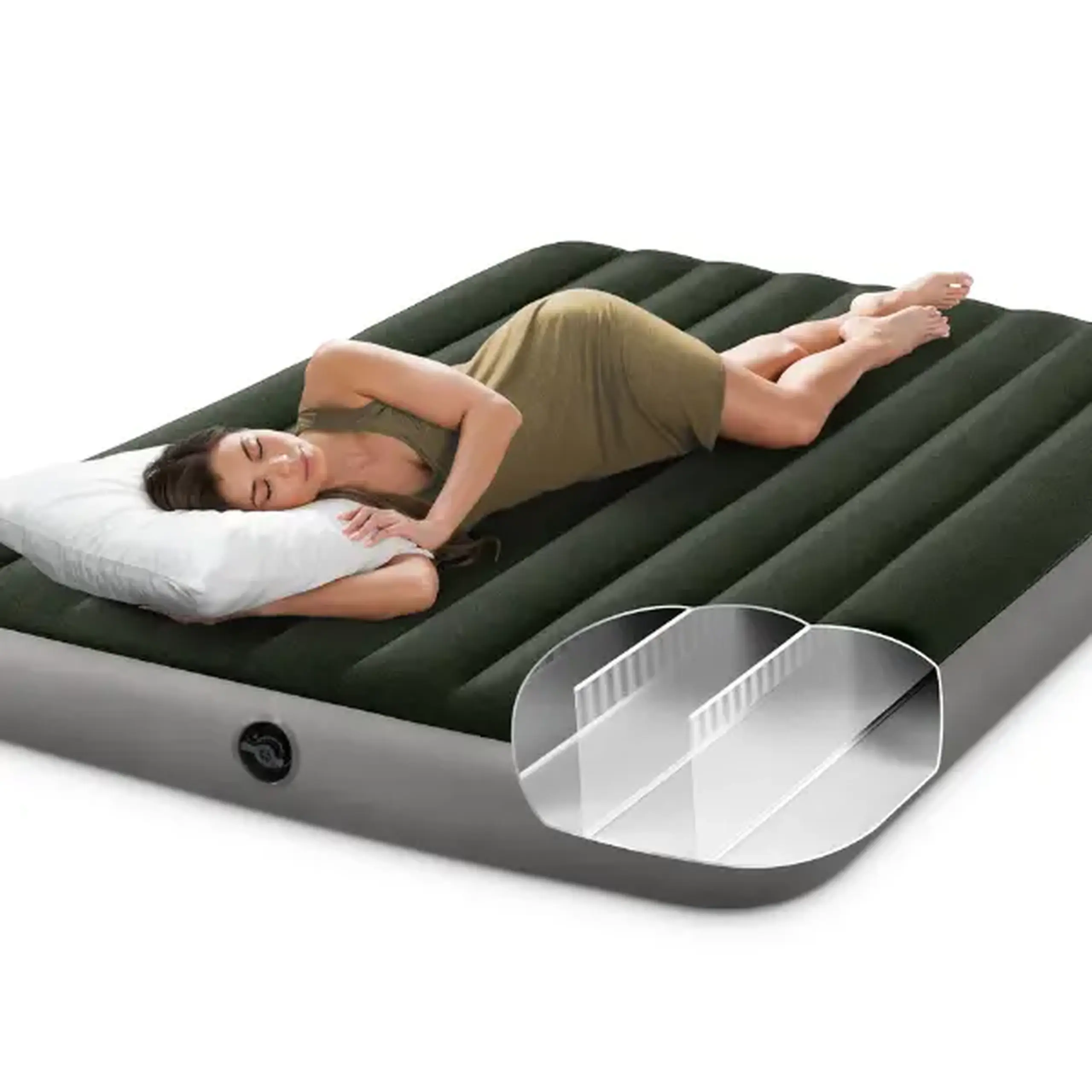 INTEX Saltea VELUR 152×203×25cm, DOWNY