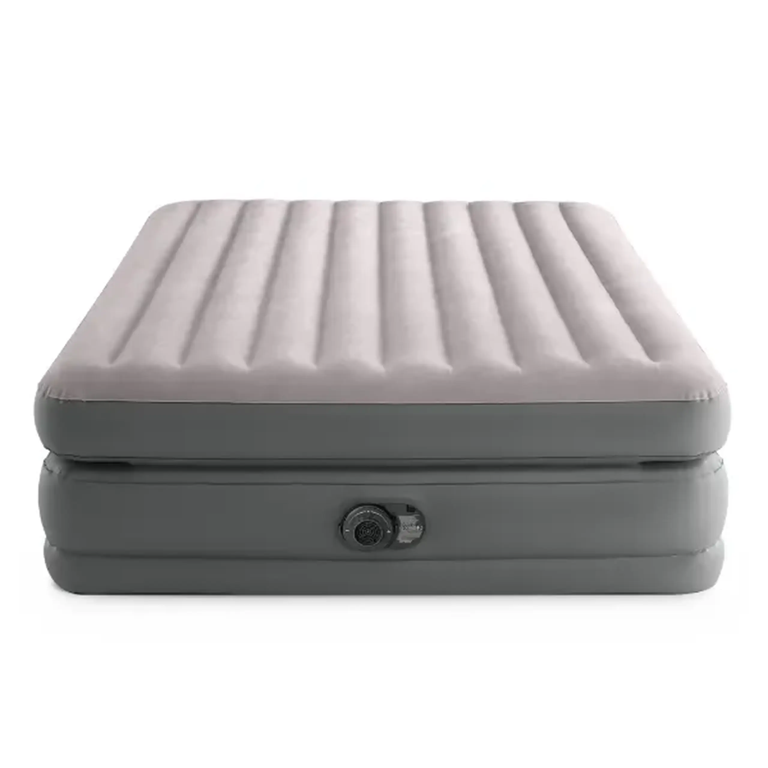 INTEX Pat gonflabil “Velur Comfort-Plush” 152х203х51 cm cu pompă încorporată 220V, până la 272 kg