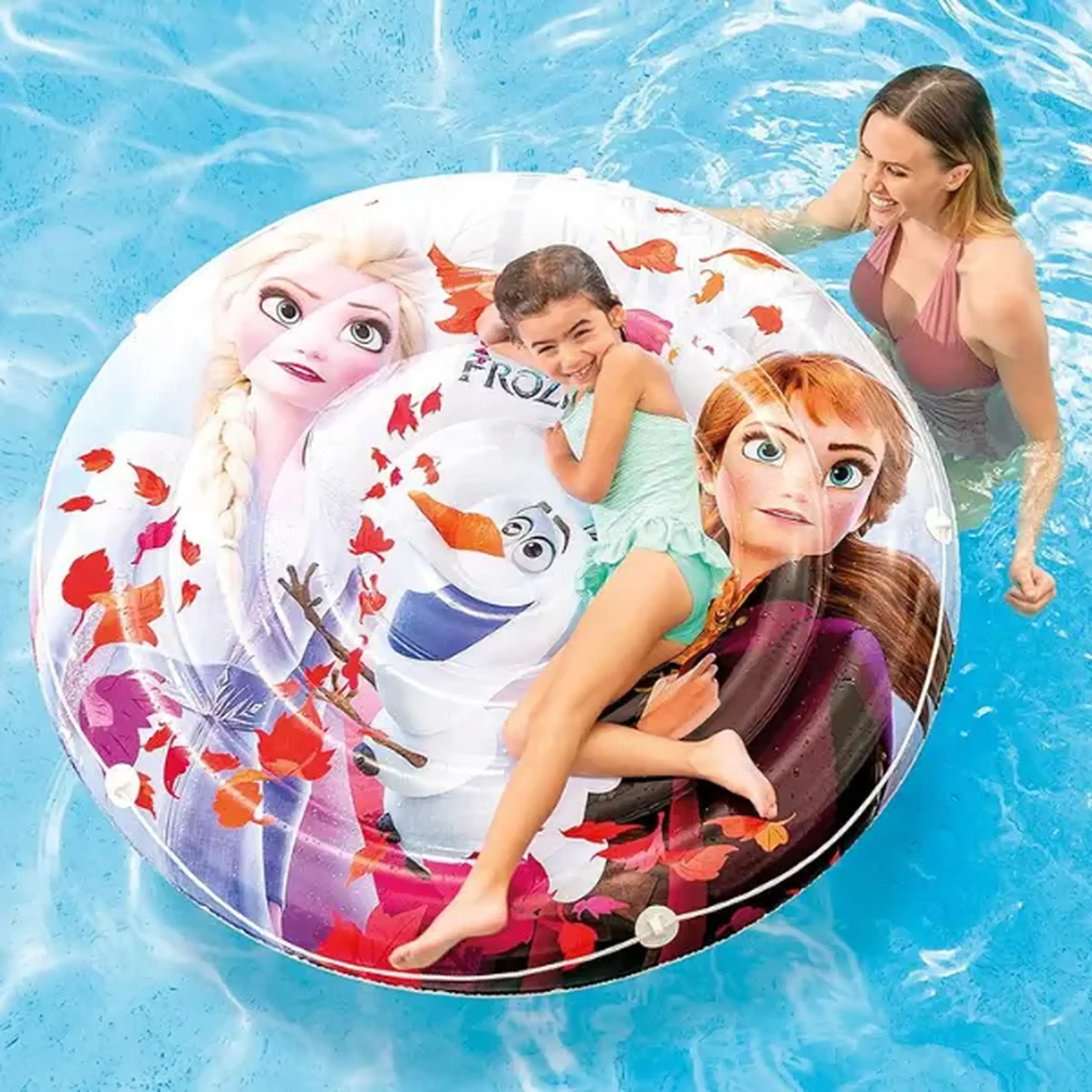 INTEX Saltea de înot gonflabilă “Frozen” 128х19 cm, 3+
