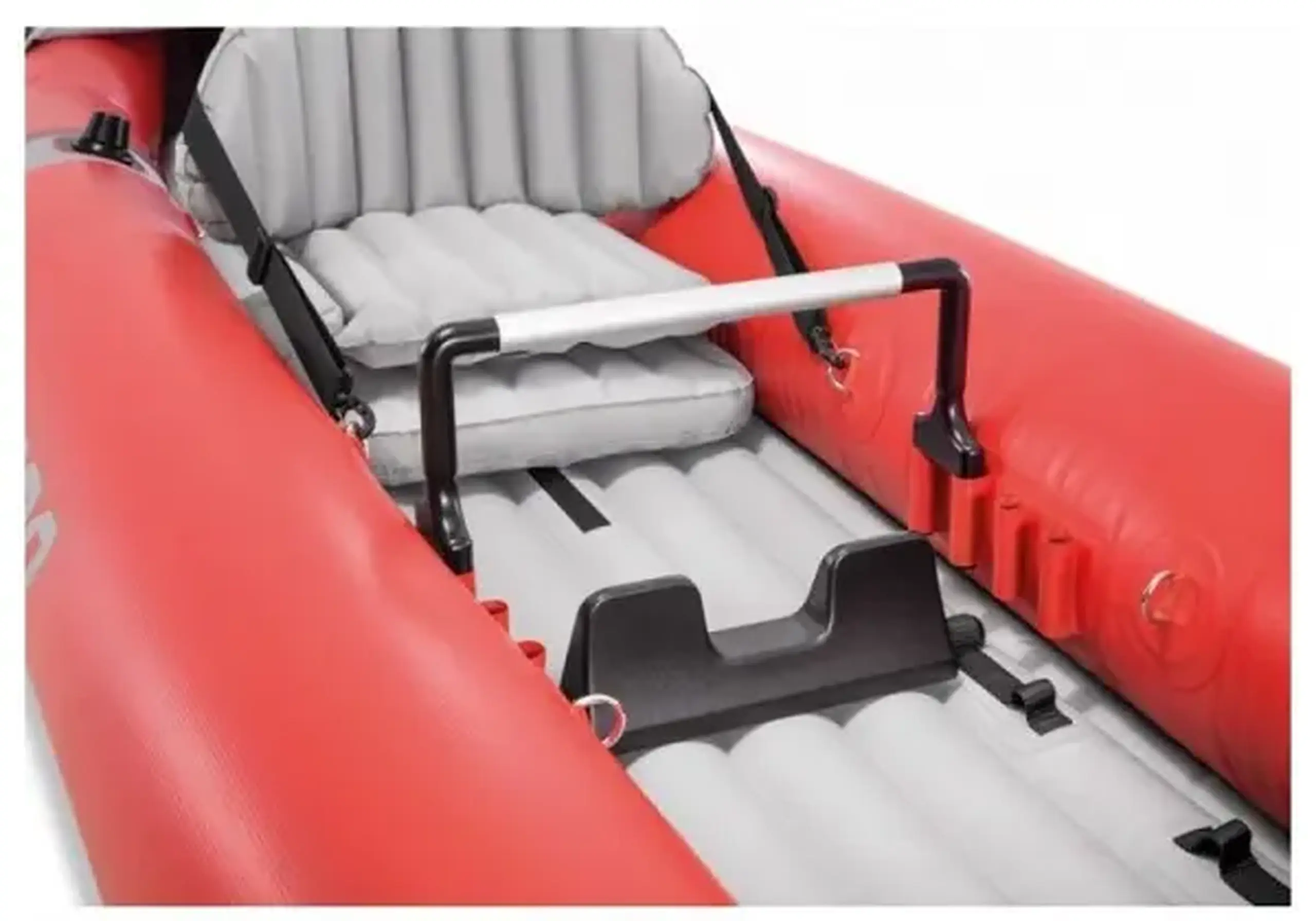 INTEX Caiac gonflabil “Excursion Pro K2” cu vâsle și pompă, 384x94x46 cm, până la 180 kg
