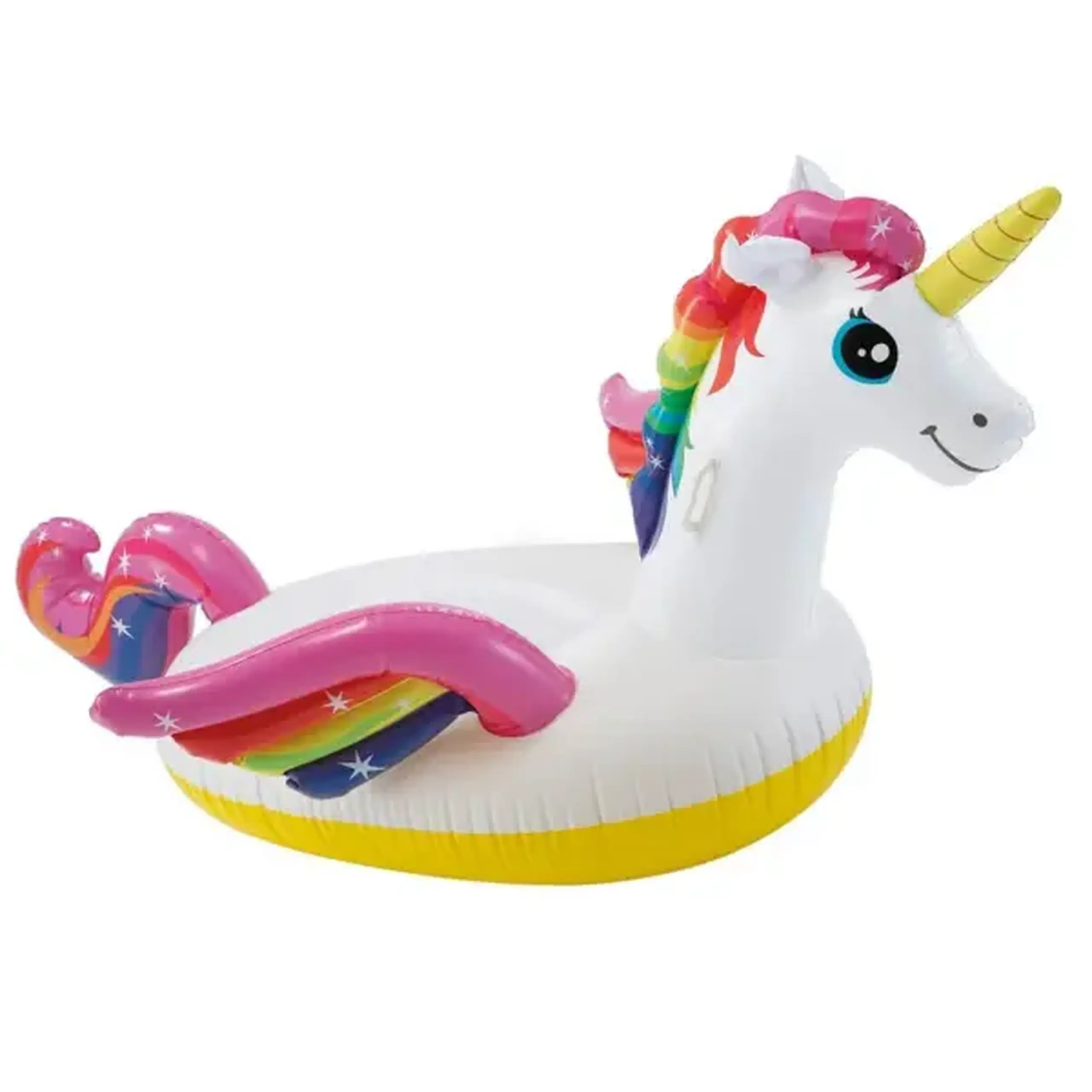 INTEX Plută-saltea gonflabilă “Unicorn” cu mânere, 198x140x97 cm, până la 40 kg, 3+