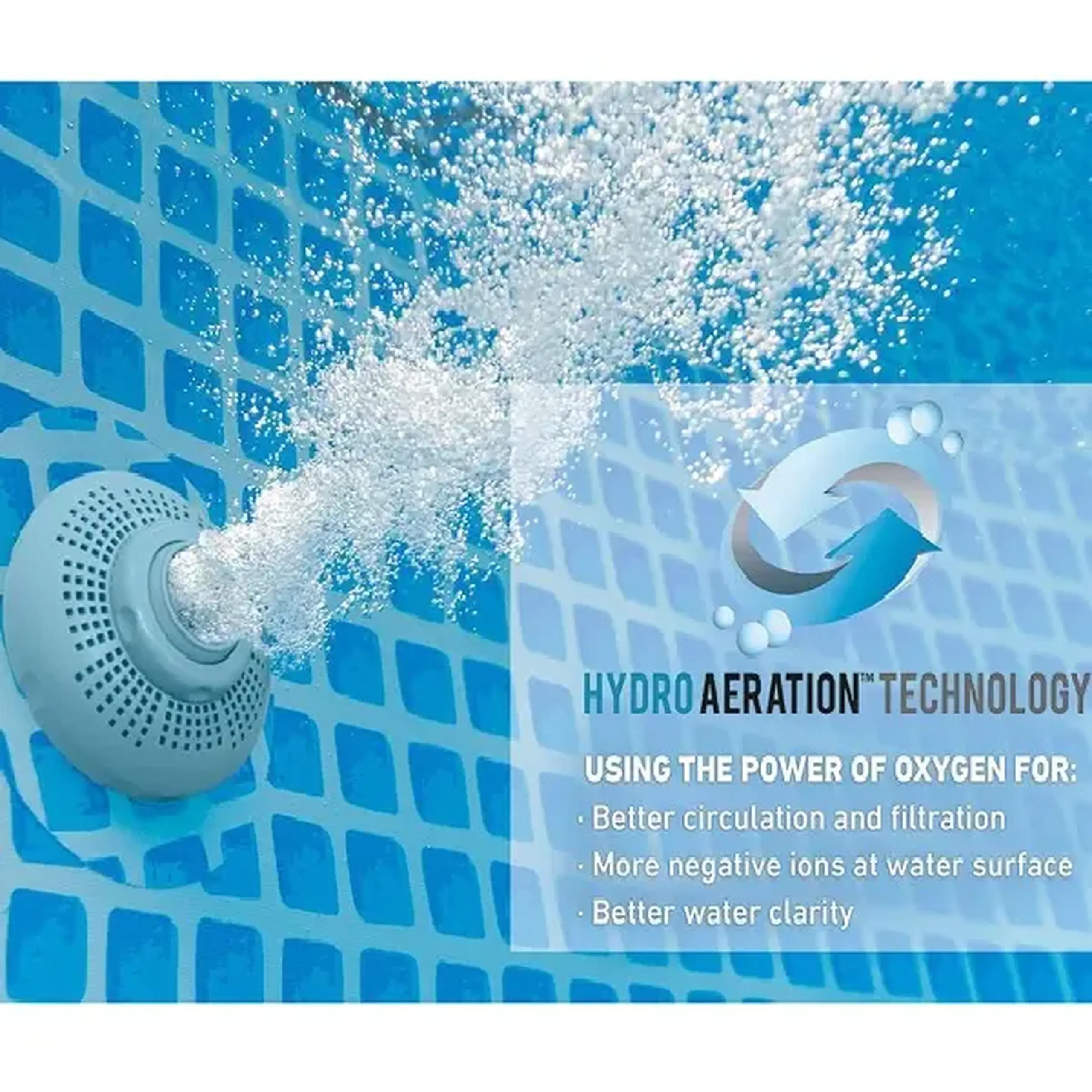 INTEX Pompă de filtrare cu nisip și generator de clor "Krystal Clear QX2600", rezervor de nisip 55 kg, capacitate 10000 l/oră