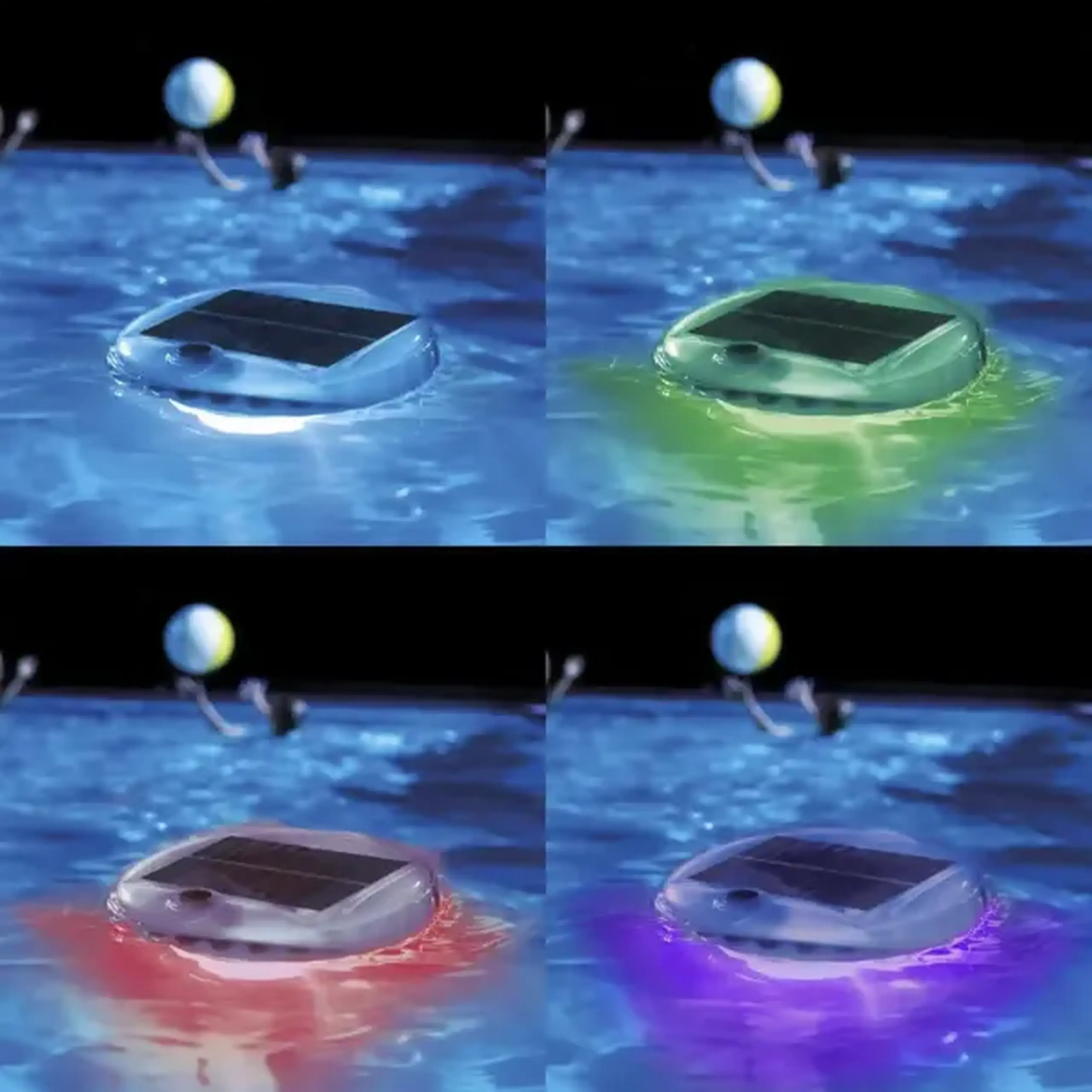 INTEX Lampă LED plutitoare pentru piscină cu alimentare solară, culori interschimbabile
