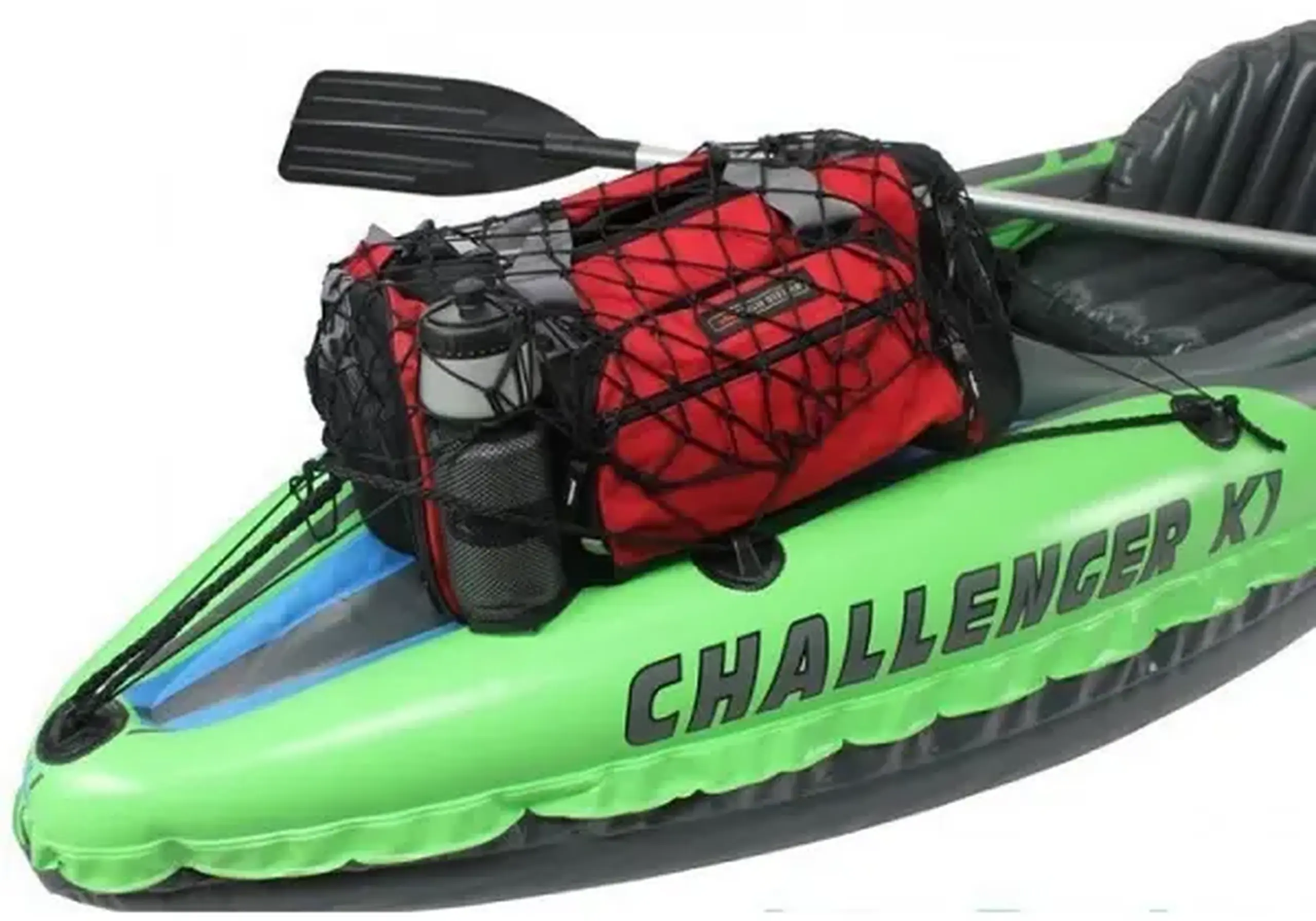INTEX Caiac gonflabil “Challenger K1” cu vâsle și pompă, 274x76x33 cm, până la 100 kg