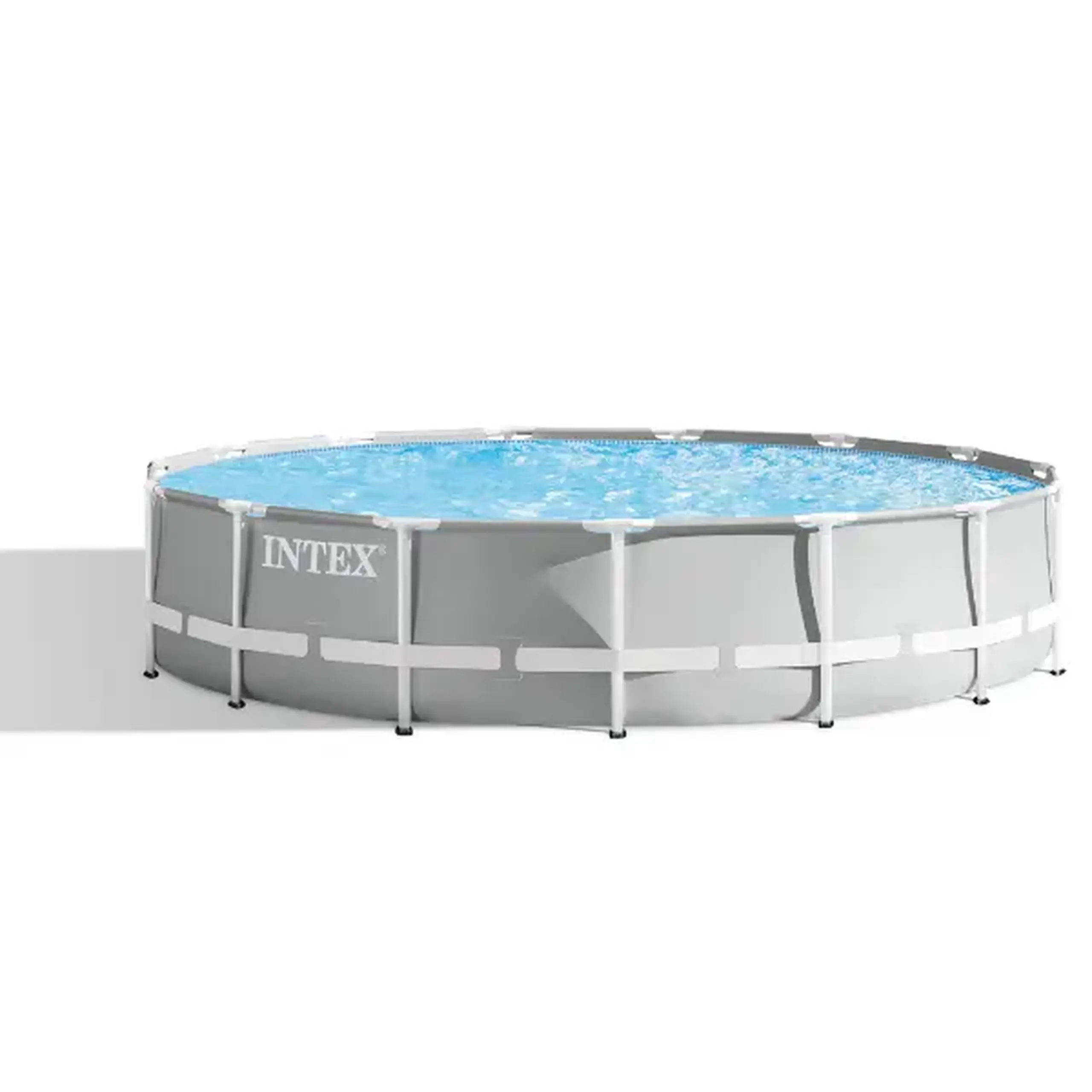 INTEX Piscină PRISM FRAME PREMIUM 457×107сm, 14614L, cadru metalic, cu pompă de filtrare