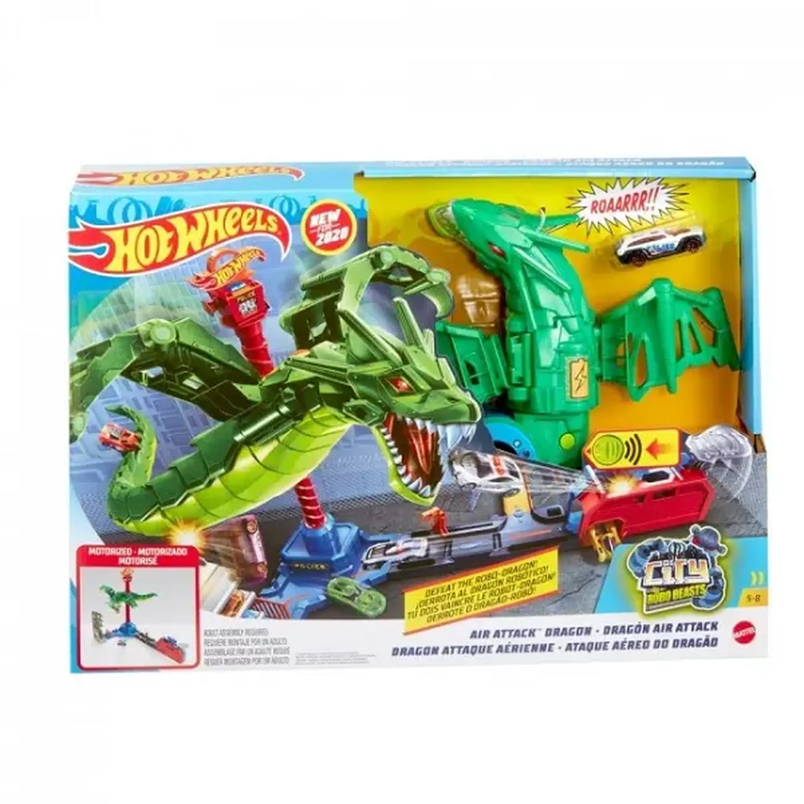 Hot Wheels Set de joacă „Atacul dragonului”