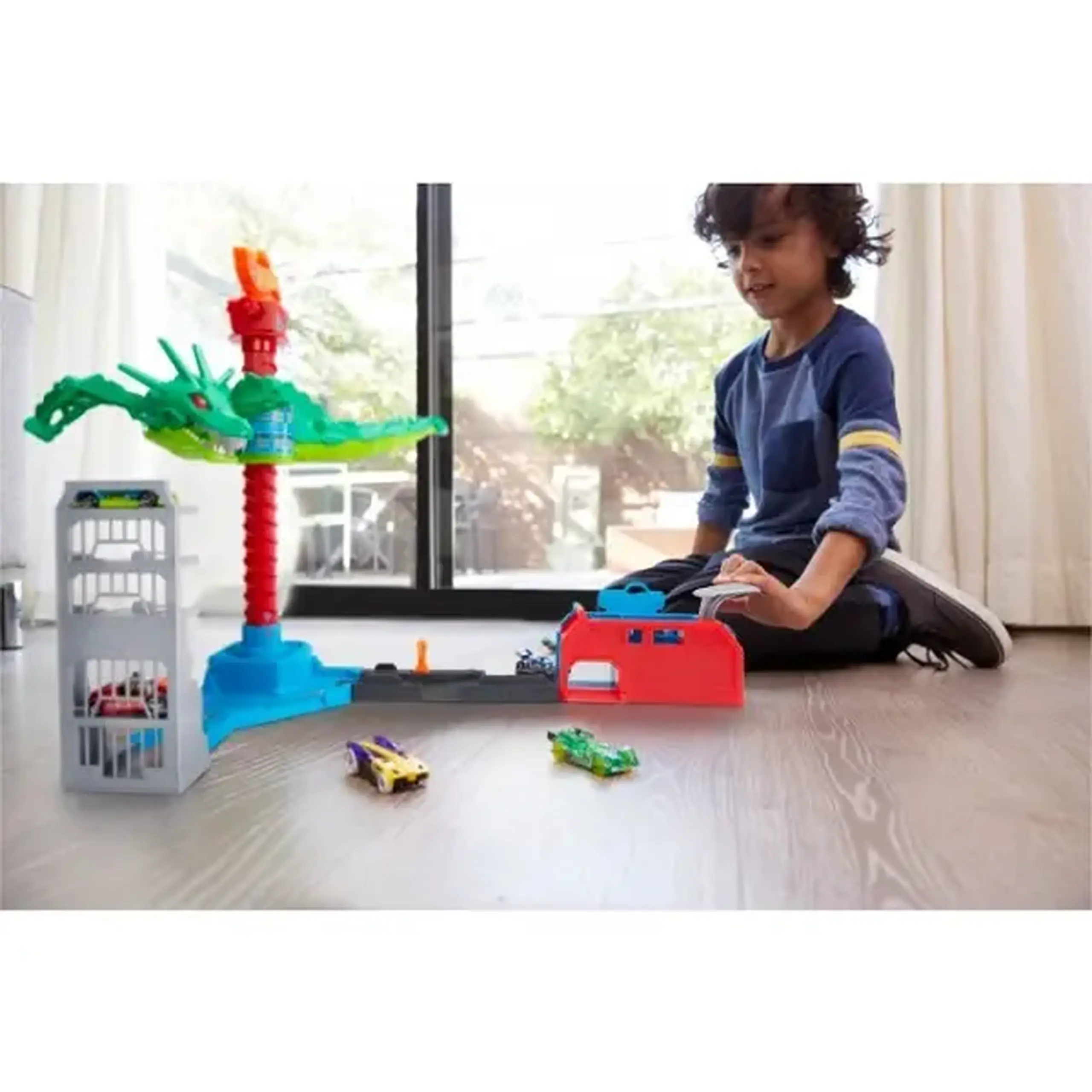 Hot Wheels Set de joacă „Atacul dragonului”