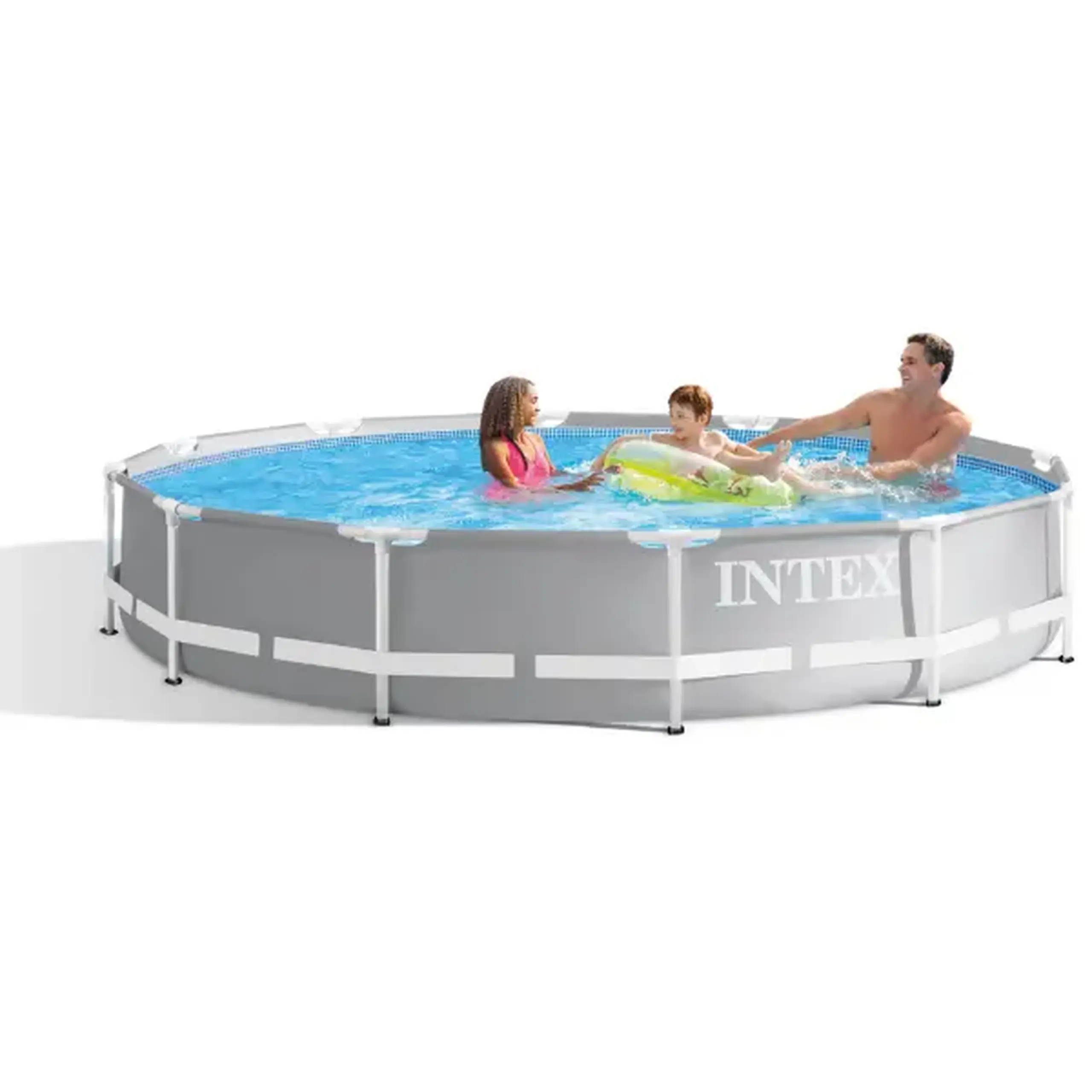 INTEX Piscina Carcas Metal 366x76cm, 6503L cadru metalic, cu pompă de filtrare