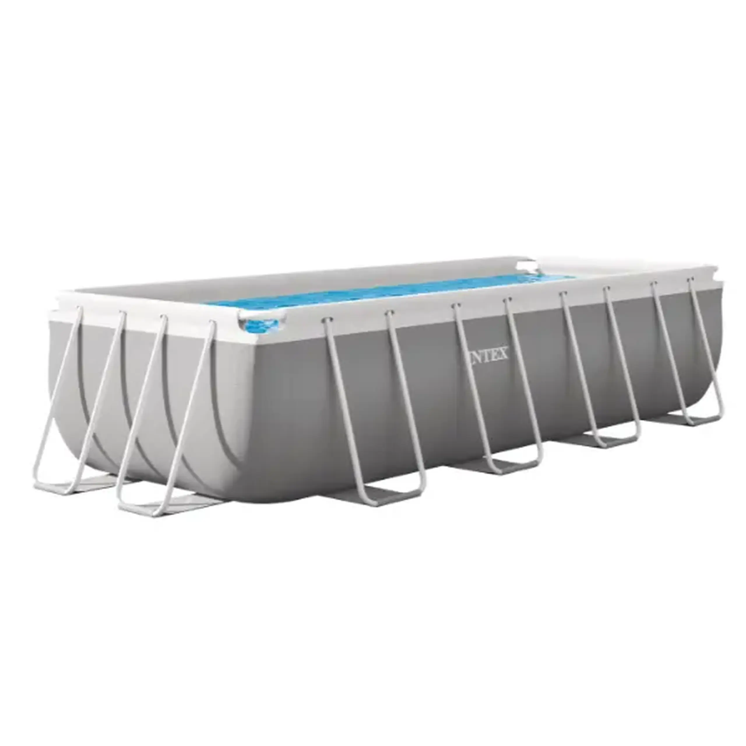 INTEX Piscină PRISM FRAME RECTANGULAR 400x200x122cm, 8418L, cadru metalic, cu pompă de filtrare