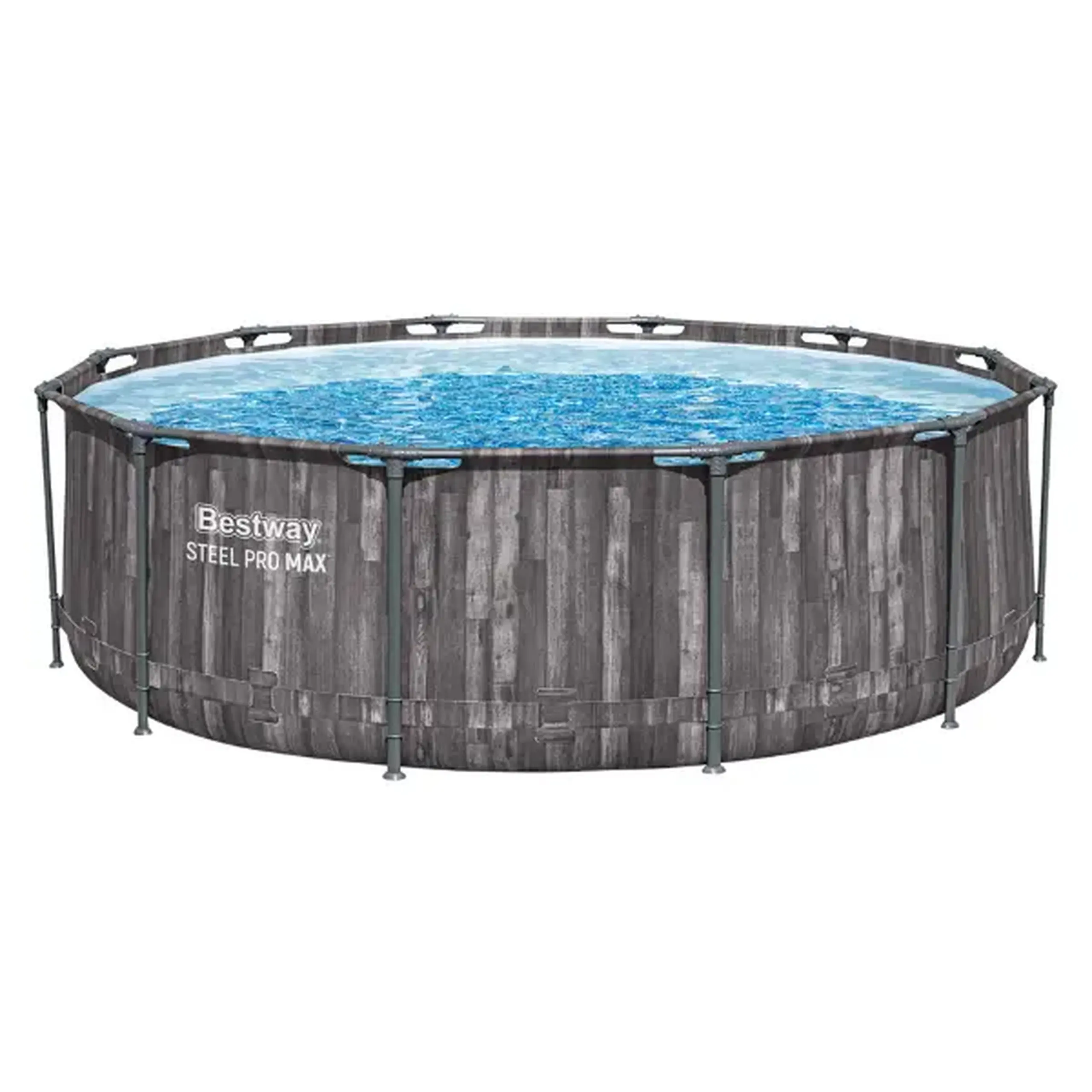 Bestway Piscină STEEL PRO MAX Round 366х100 cm, 9150 L, cadru metalic