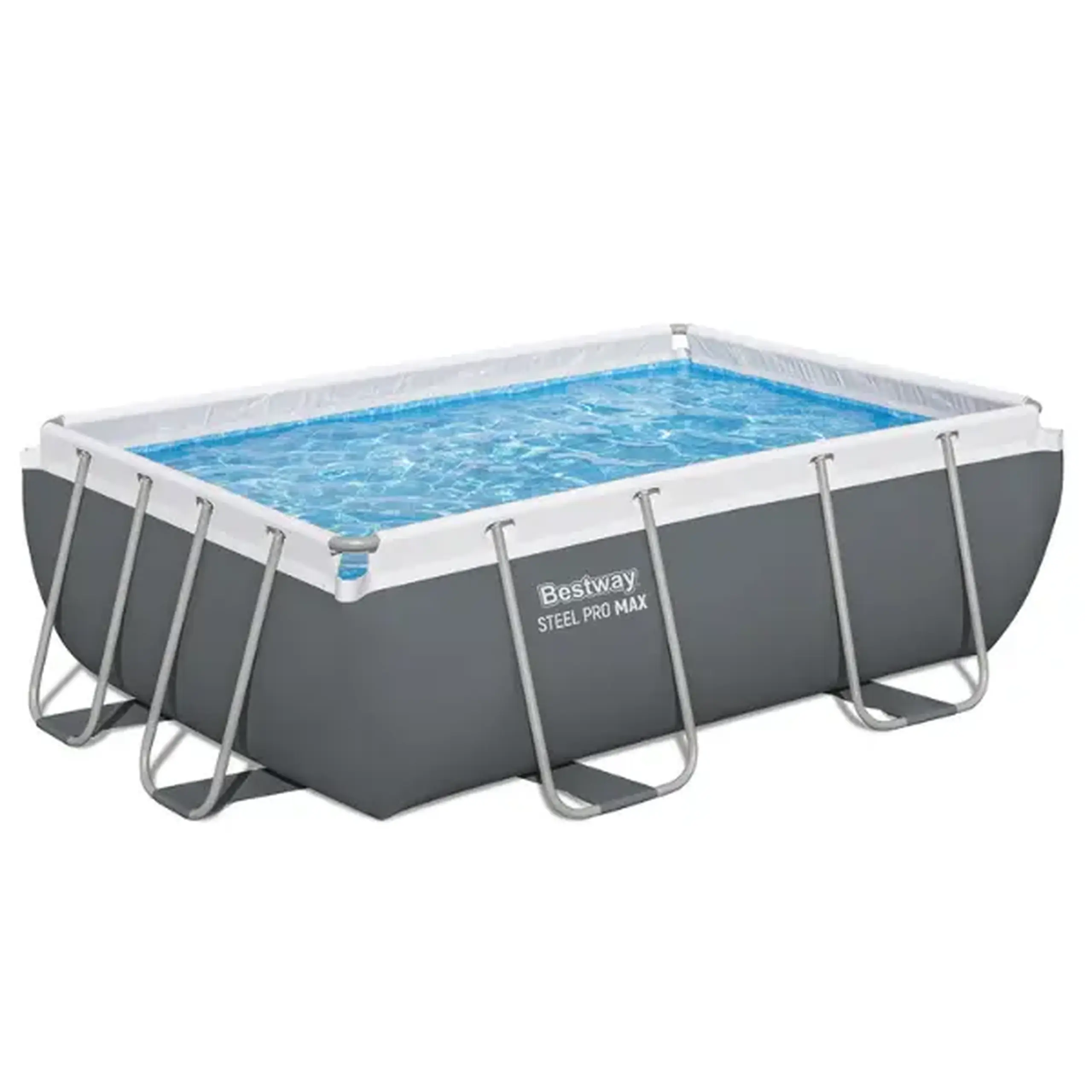 Bestway Piscină STEEL PRO MAX Rectangular 282x196x84 cm, 3662L, cadru metalic