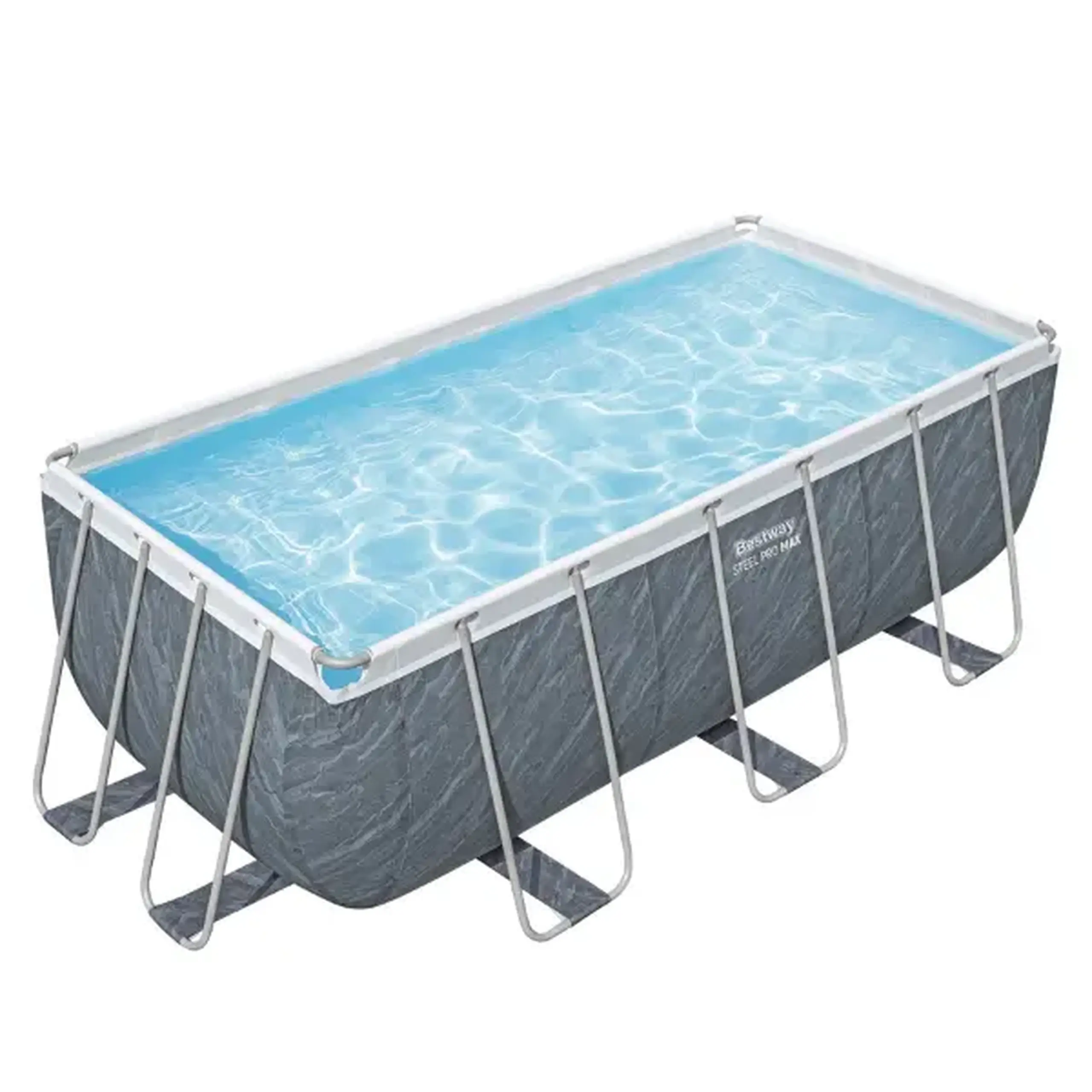 Bestway Piscină STEEL PRO MAX Rectangular 412x201x122 cm, 8124L, cadru metalic
