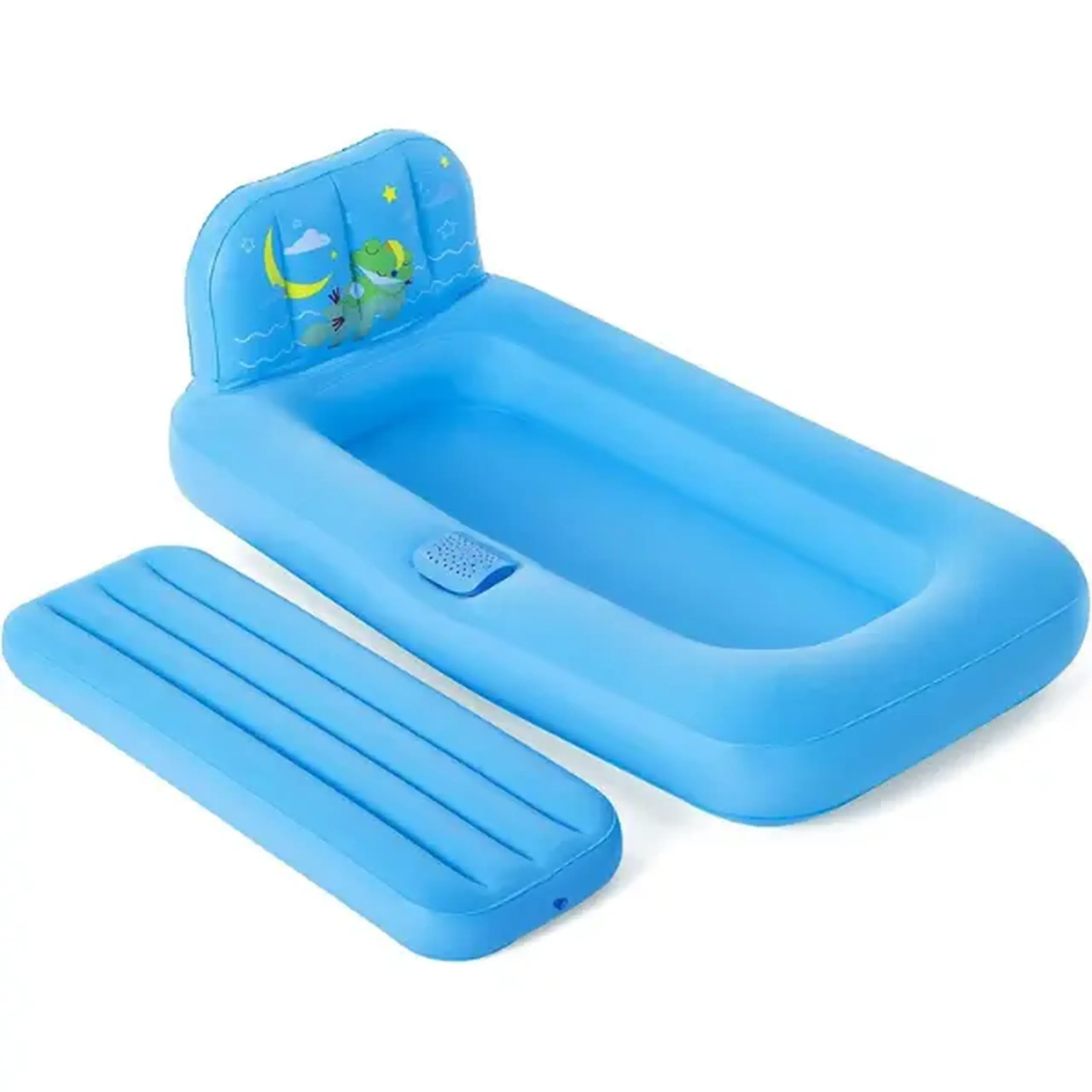 Bestway Saltea gonflabilă p/u copii 76х132х46cm cu spătar și iluminare