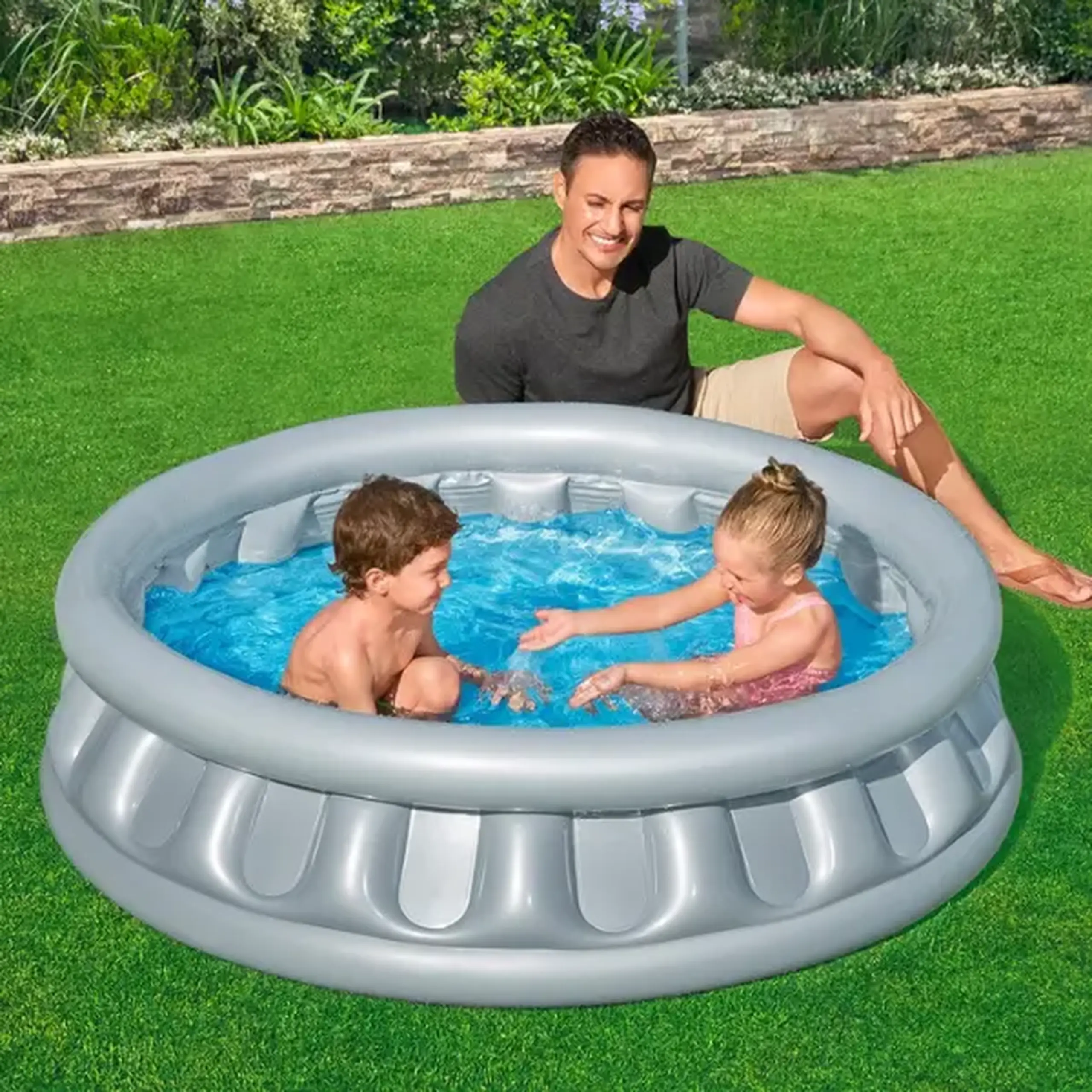 Bestway Piscină gonflabilă pentru copii "Navă spațială", 152х43 cm, 512 L, 3+